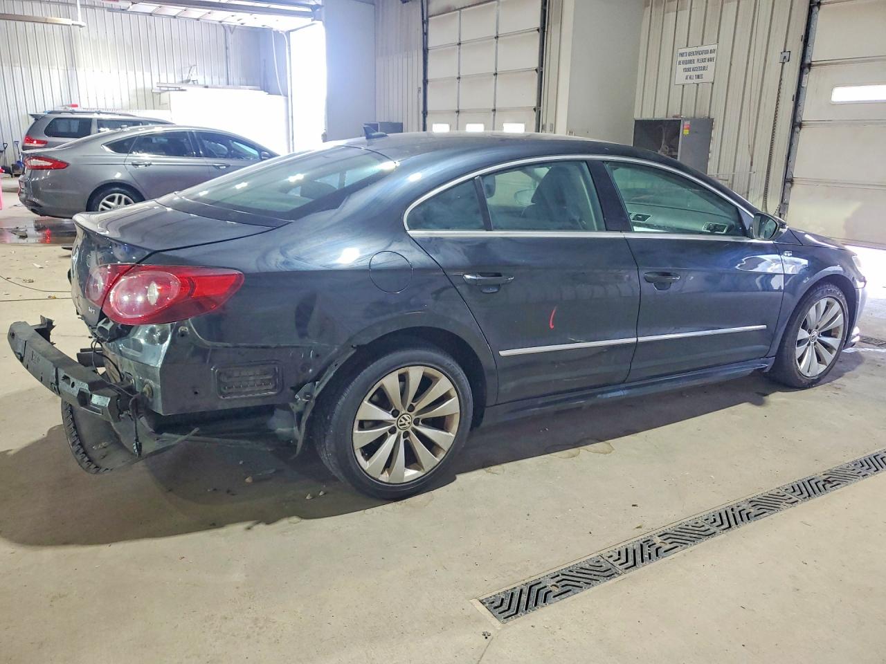 2012 Volkswagen Cc Sport Black vin: WVWMP7AN3CE532608