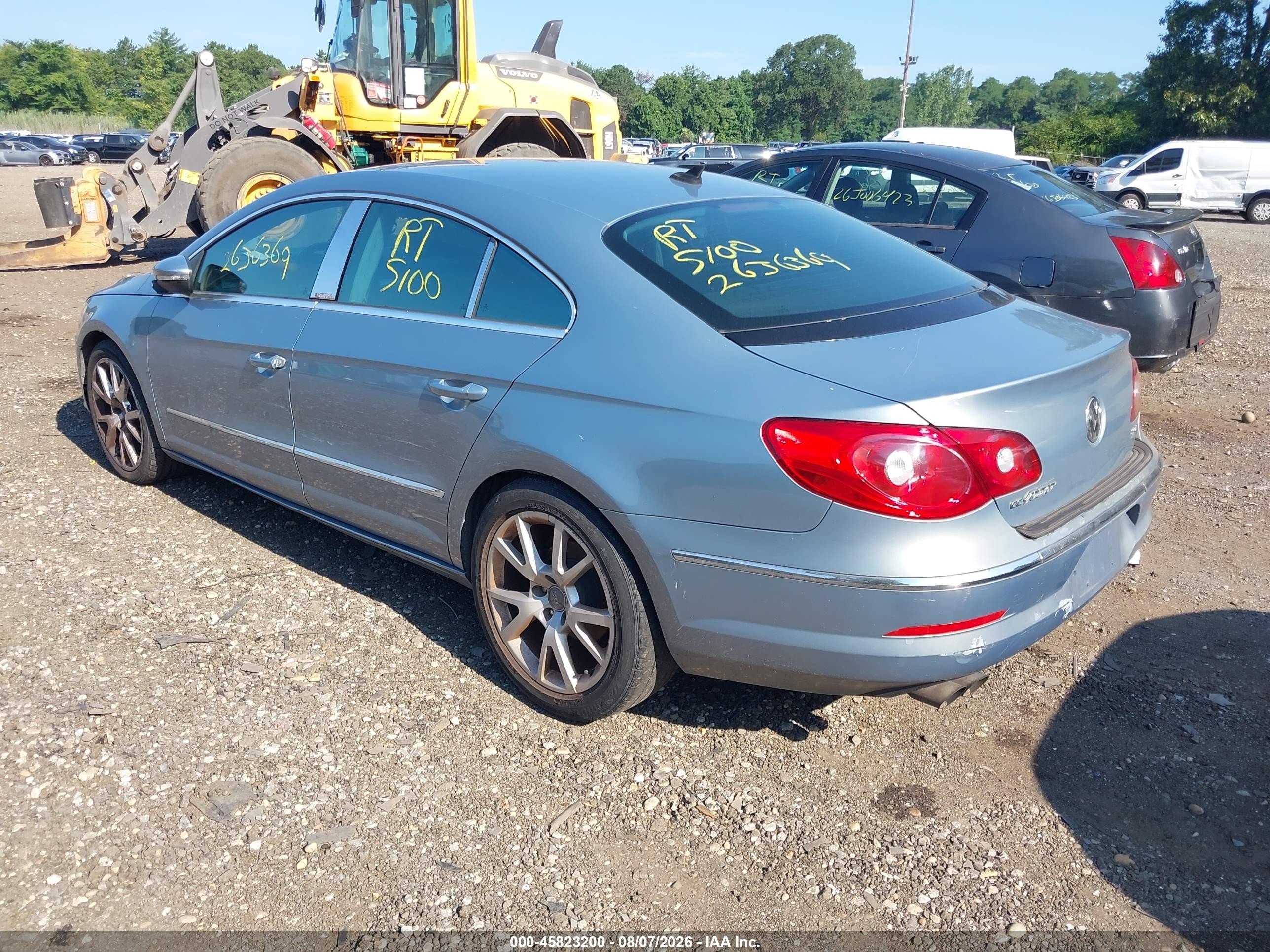 2011 Volkswagen Cc Sport Gray vin: WVWMP7AN4BE710489
