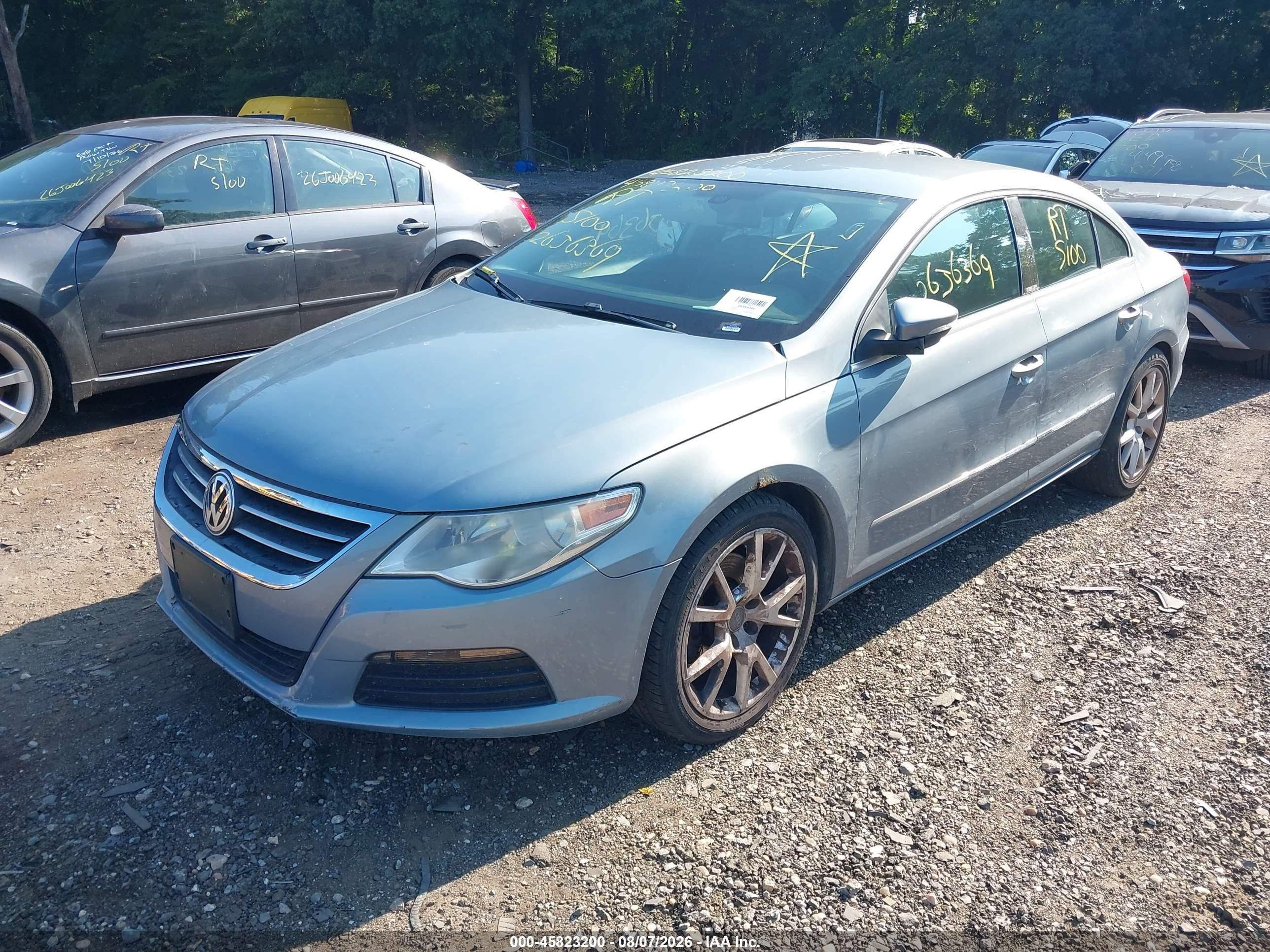 2011 Volkswagen Cc Sport Gray vin: WVWMP7AN4BE710489