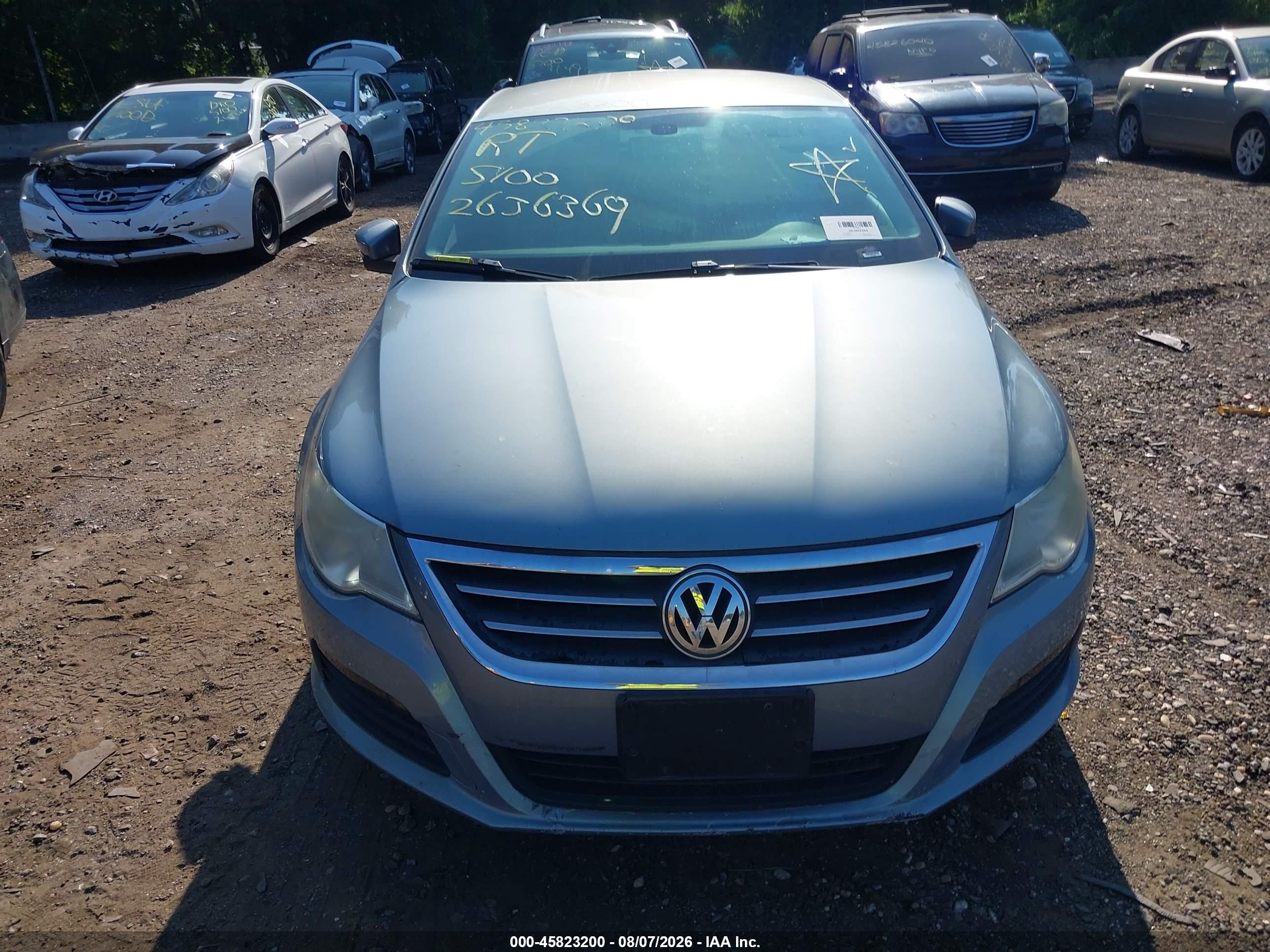2011 Volkswagen Cc Sport Gray vin: WVWMP7AN4BE710489
