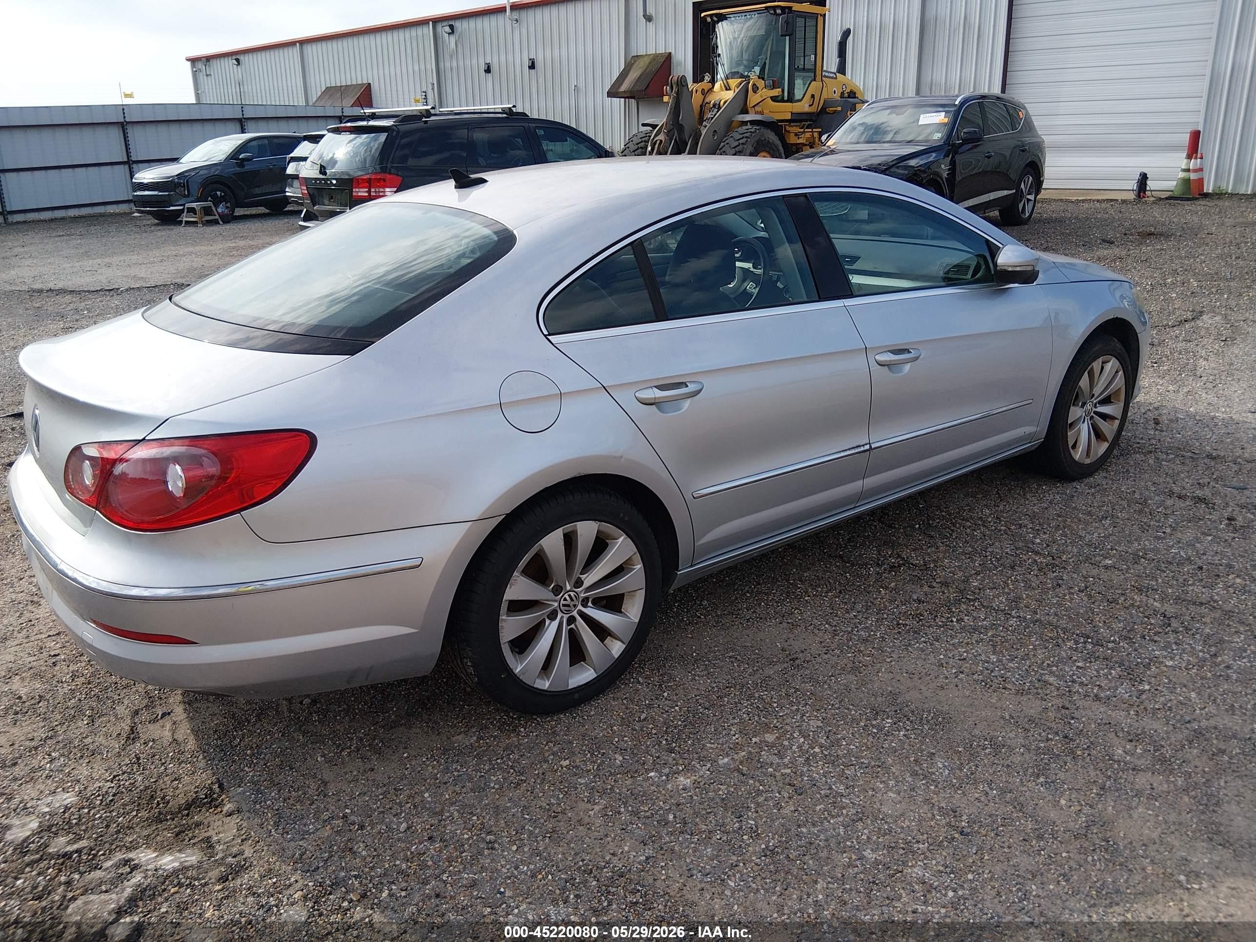 2011 Volkswagen Cc Sport Silver vin: WVWMP7AN4BE713988