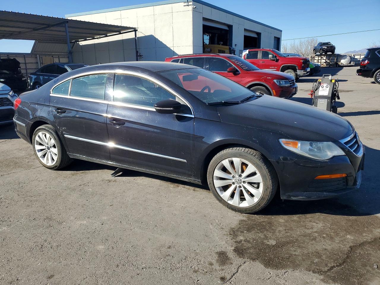 2011 Volkswagen Cc Sport Black vin: WVWMP7AN4BE732315