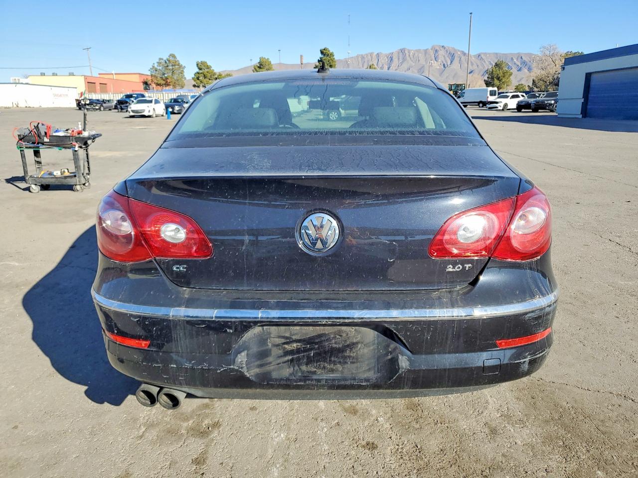 2011 Volkswagen Cc Sport Black vin: WVWMP7AN4BE732315