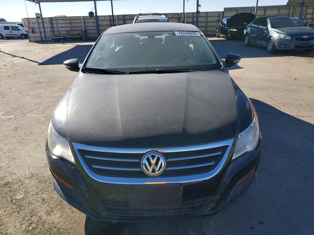 2011 Volkswagen Cc Sport Black vin: WVWMP7AN4BE732315