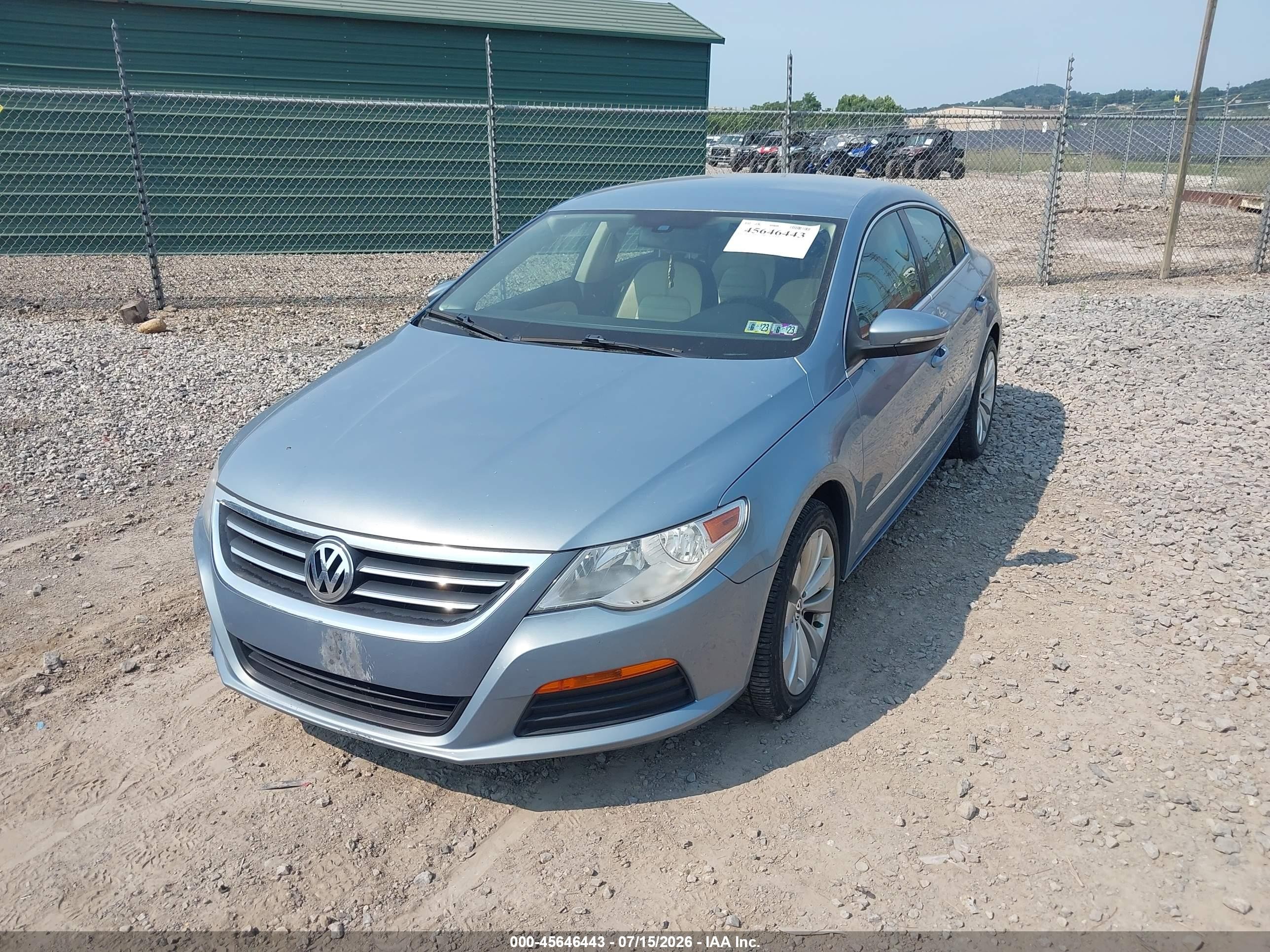 2012 Volkswagen Cc Sport Silver vin: WVWMP7AN4CE509063