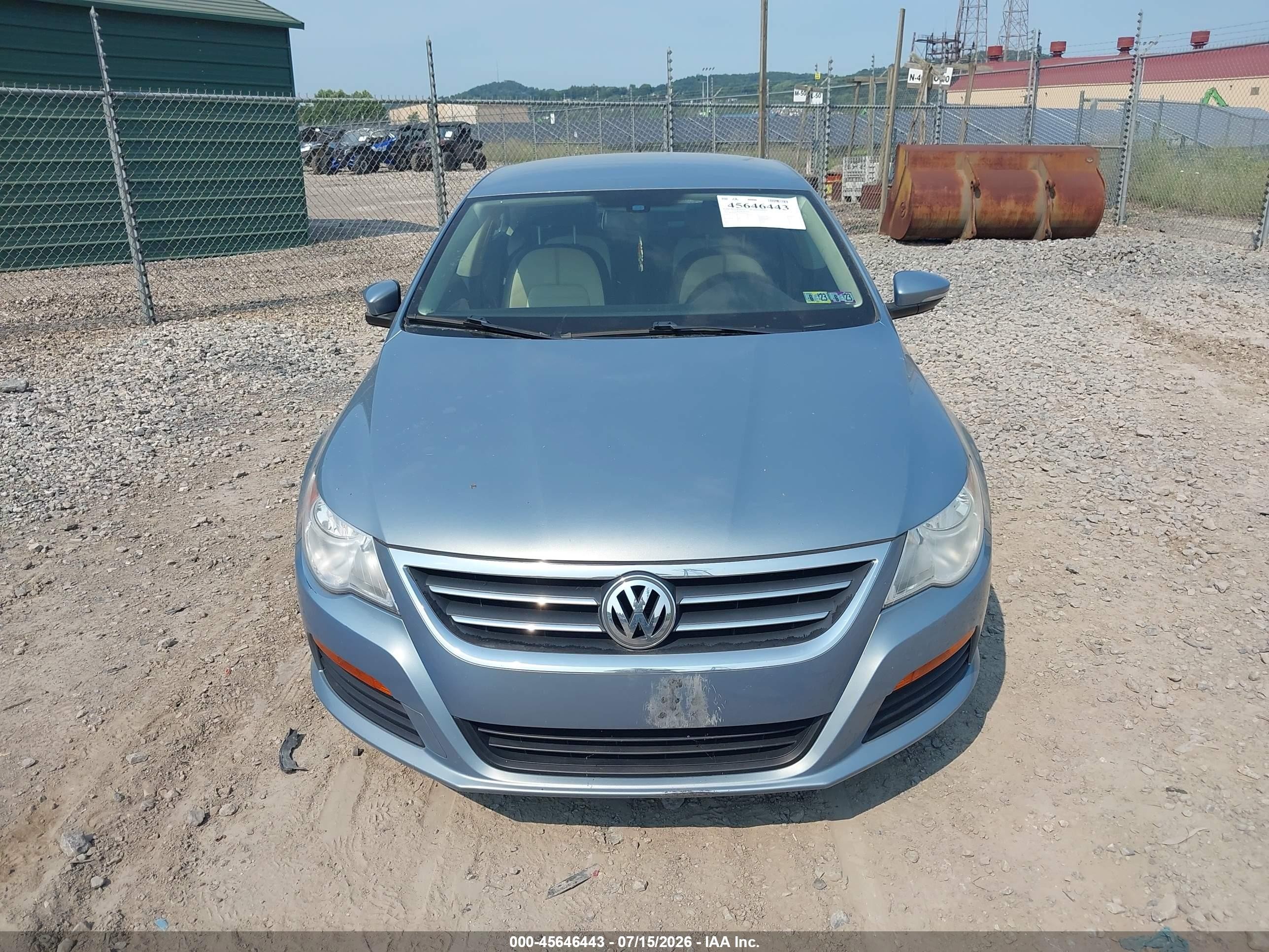 2012 Volkswagen Cc Sport Silver vin: WVWMP7AN4CE509063