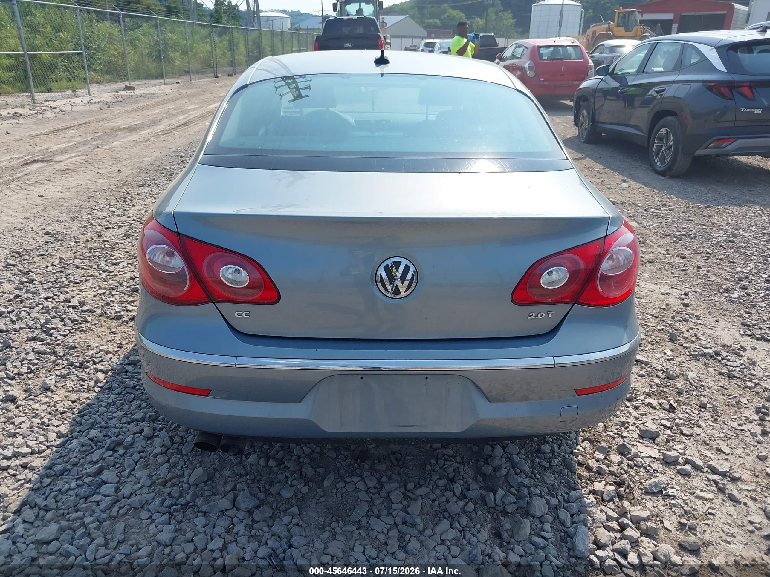 2012 Volkswagen Cc Sport Silver vin: WVWMP7AN4CE509063
