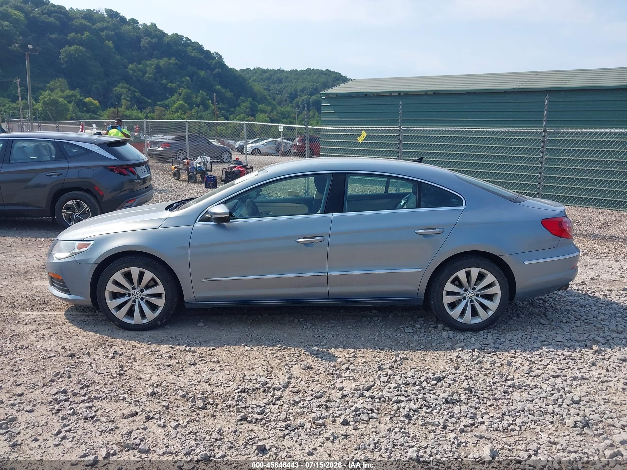 2012 Volkswagen Cc Sport Silver vin: WVWMP7AN4CE509063