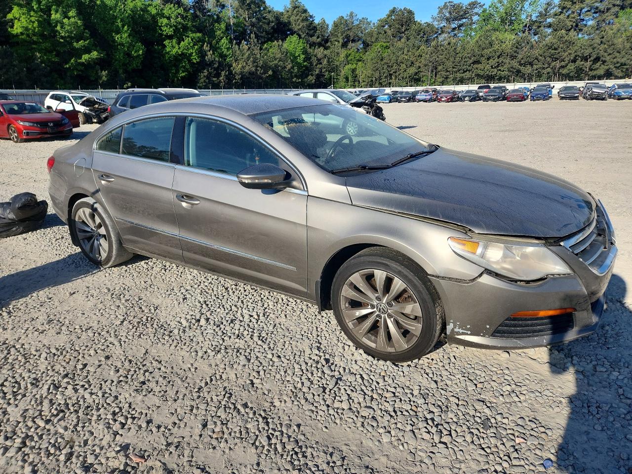 2012 Volkswagen Cc Sport Gray vin: WVWMP7AN4CE513405