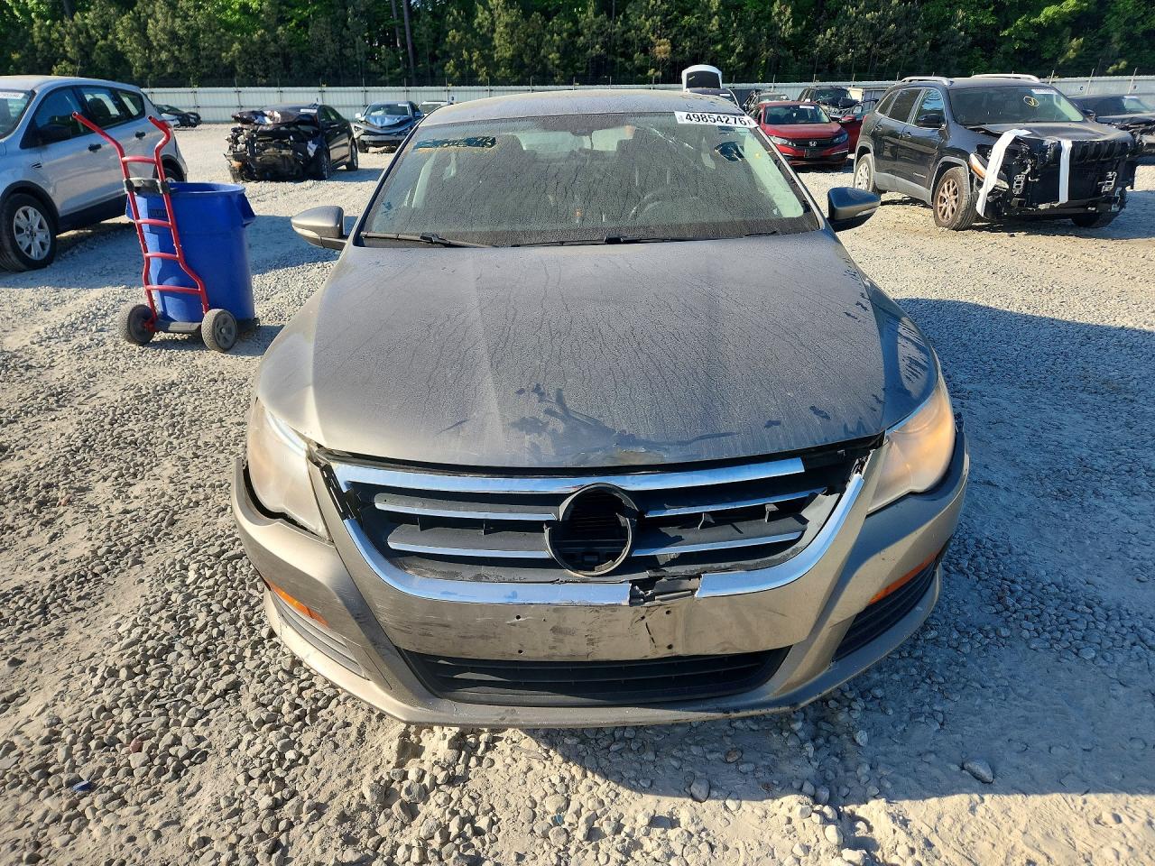 2012 Volkswagen Cc Sport Gray vin: WVWMP7AN4CE513405