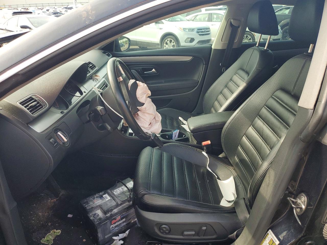 2012 Volkswagen Cc Sport Black vin: WVWMP7AN6CE528519