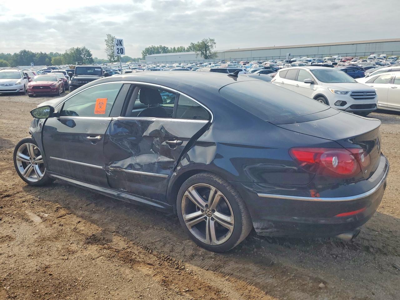 2012 Volkswagen Cc Sport Black vin: WVWMP7AN6CE528519