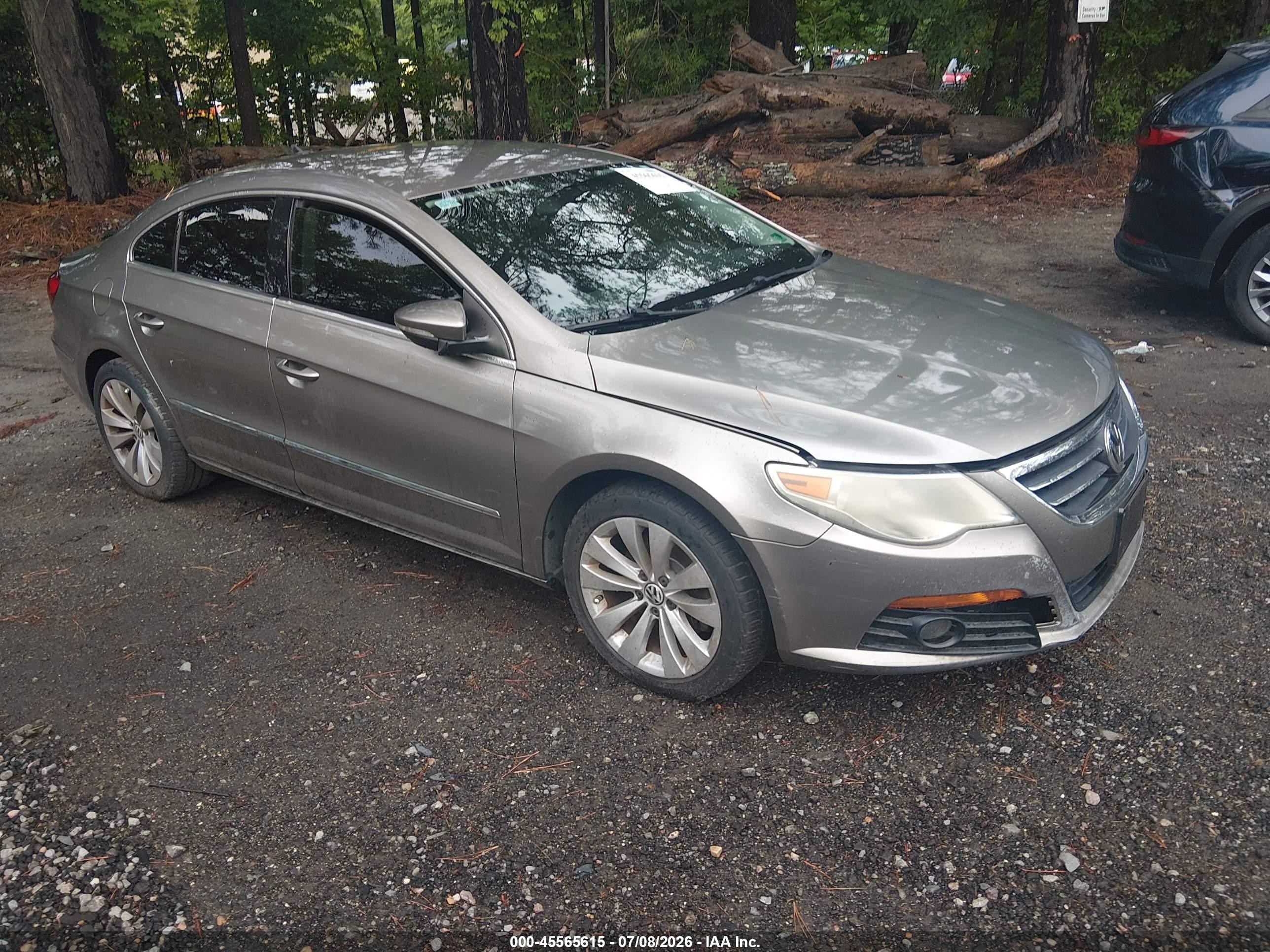 2010 Volkswagen Cc Sport Silver vin: WVWMP7AN7AE555757