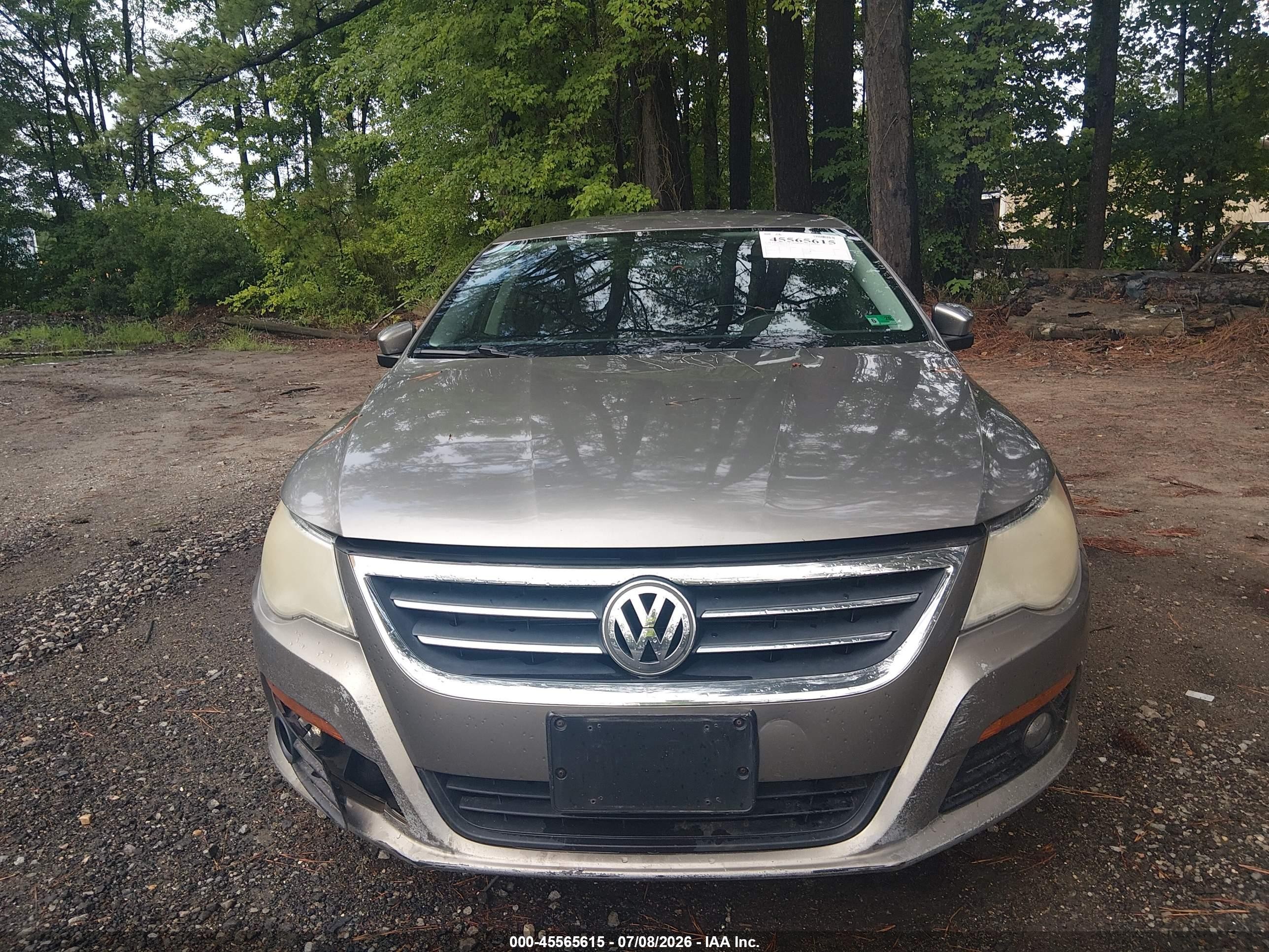 2010 Volkswagen Cc Sport Silver vin: WVWMP7AN7AE555757