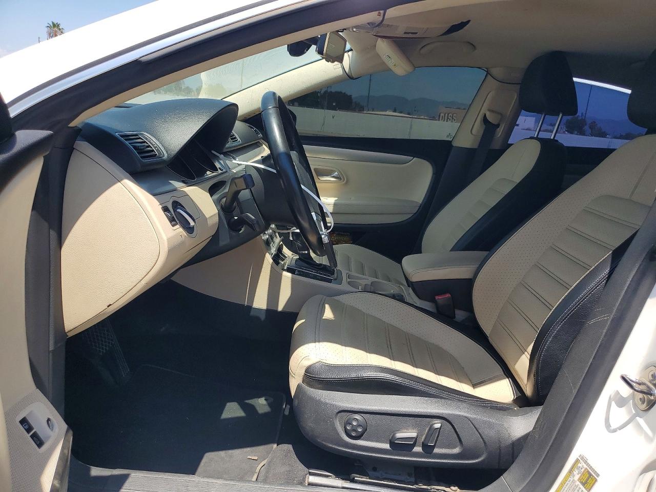 2012 Volkswagen Cc Sport White vin: WVWMP7AN7CE522003