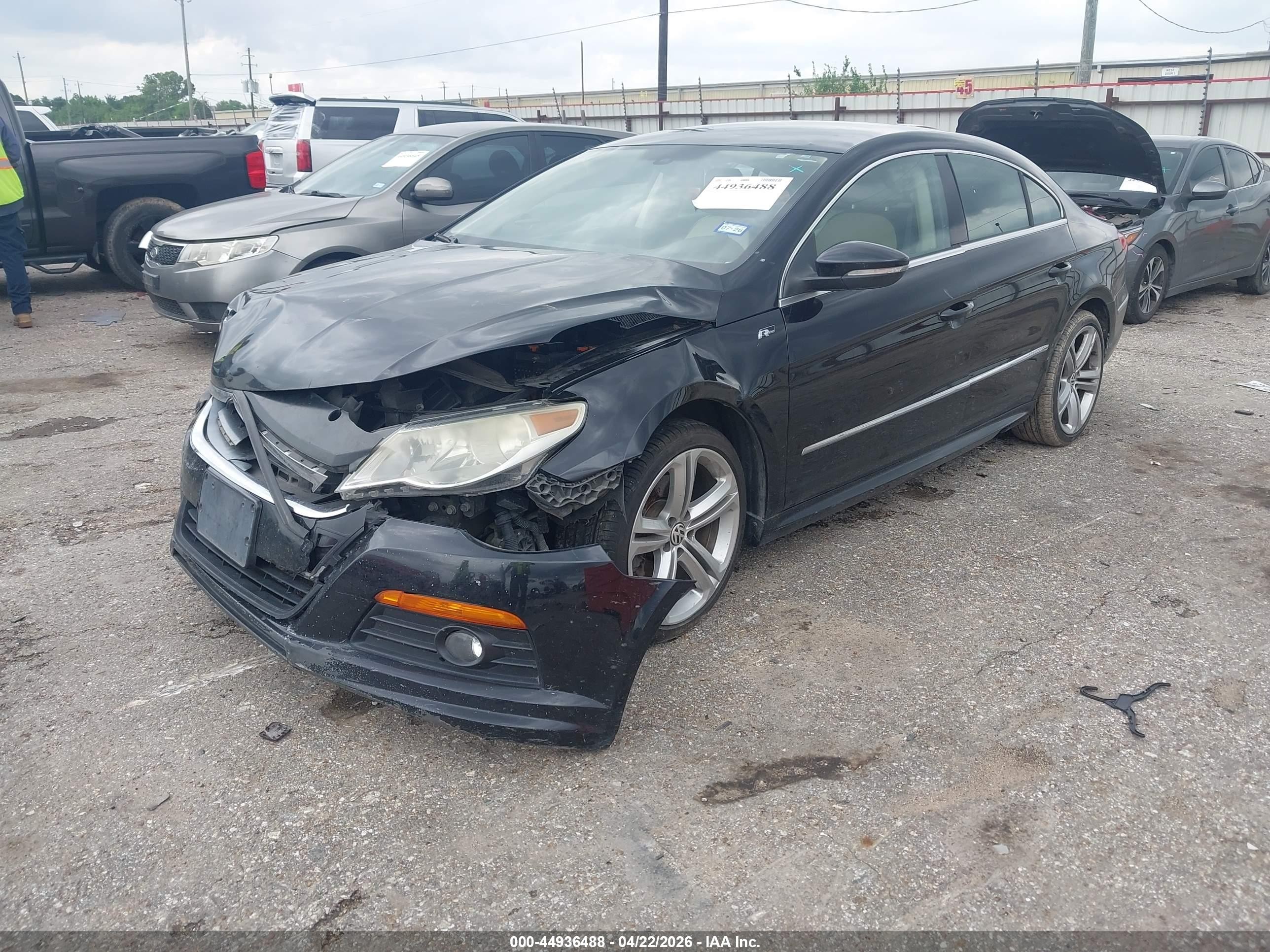 2012 Volkswagen Cc R-line Black vin: WVWMP7AN7CE549444