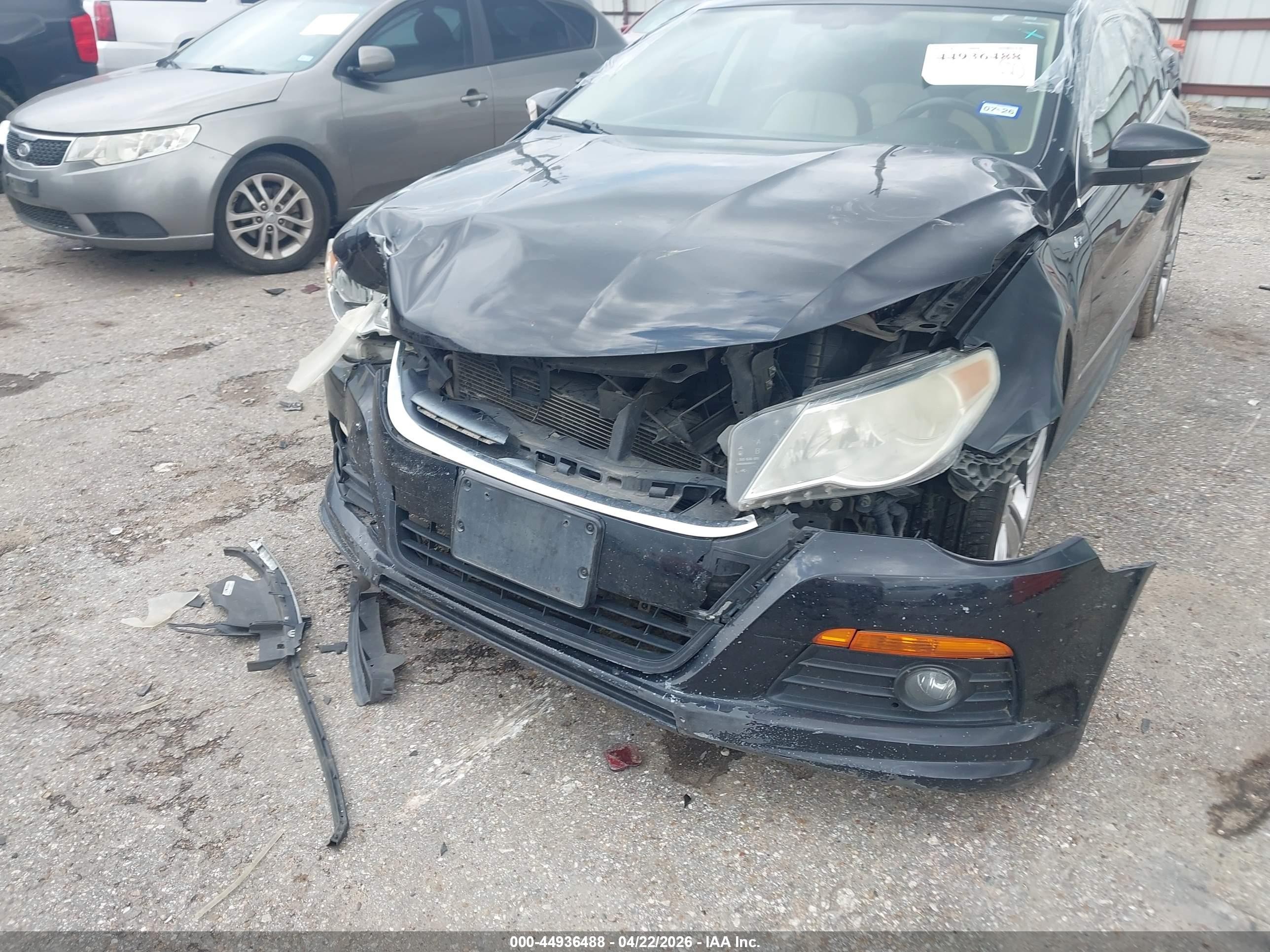 2012 Volkswagen Cc R-line Black vin: WVWMP7AN7CE549444