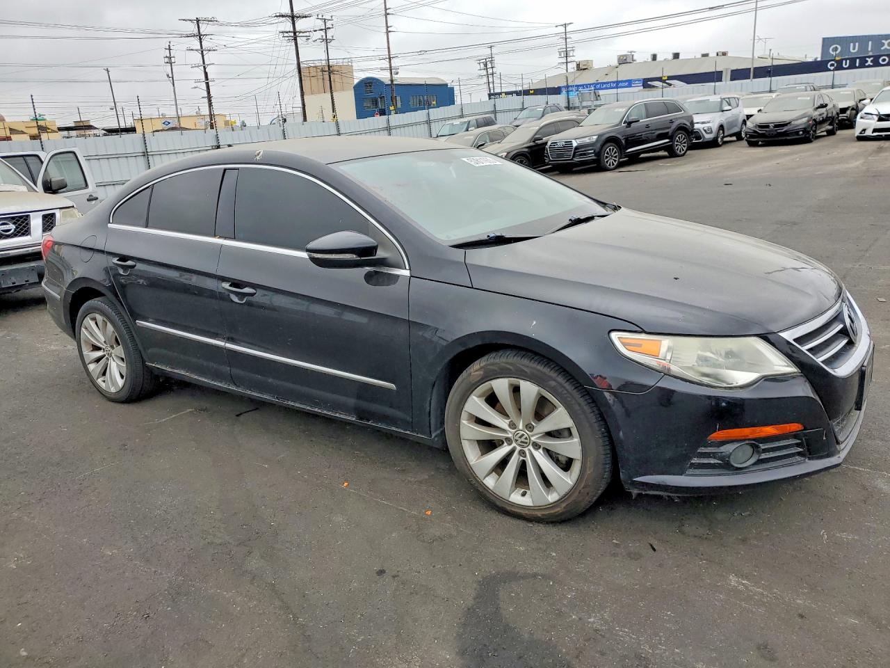 2010 Volkswagen Cc Sport Черный vin: WVWMP7AN8AE536196