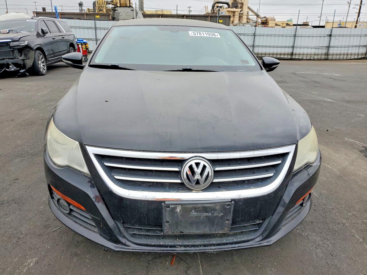 2010 Volkswagen Cc Sport Черный vin: WVWMP7AN8AE536196