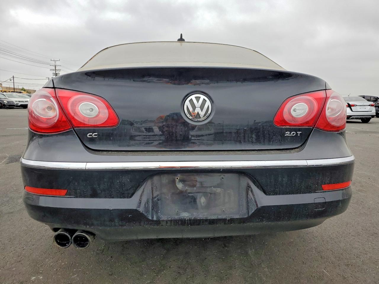 2010 Volkswagen Cc Sport Черный vin: WVWMP7AN8AE536196