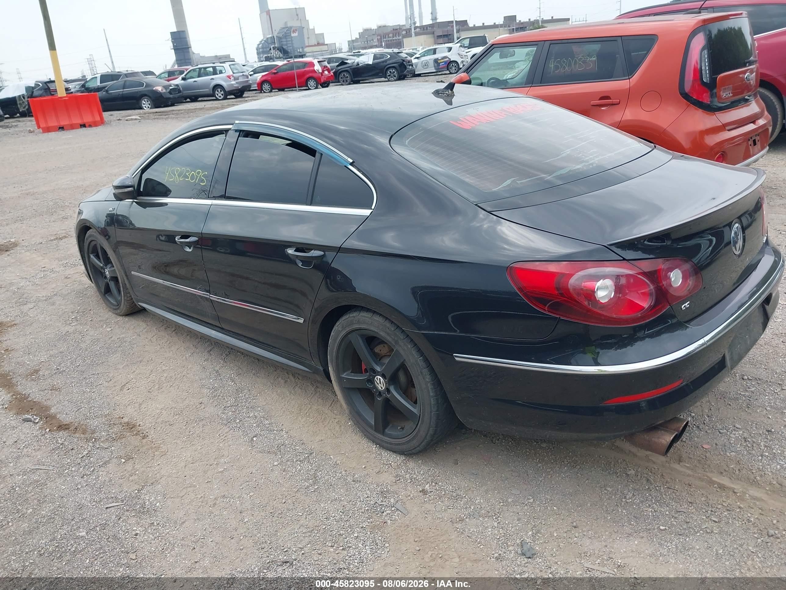 2010 Volkswagen Cc Sport Black vin: WVWMP7AN8AE567318