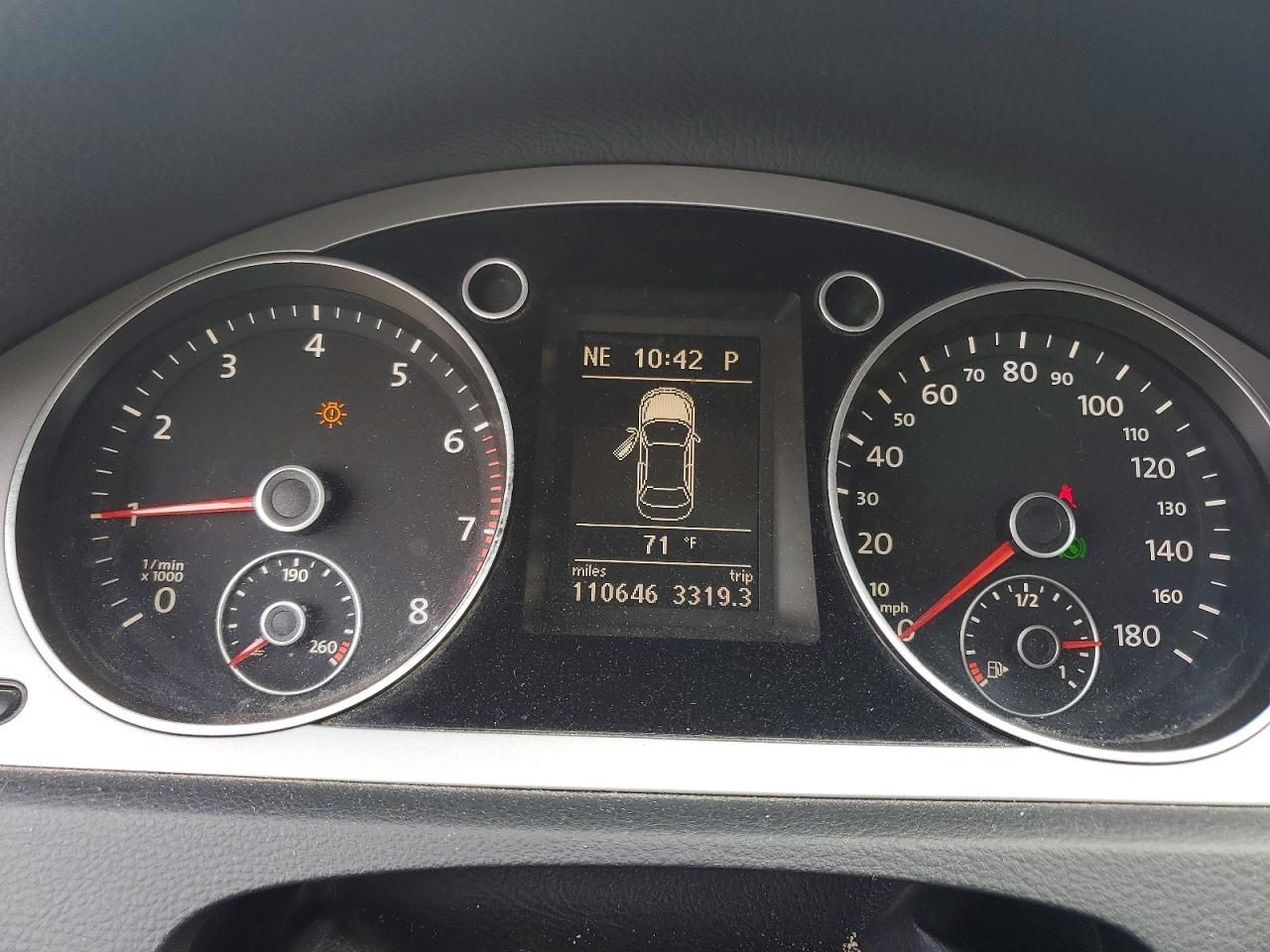 2011 Volkswagen Cc Sport Black vin: WVWMP7AN8BE734245