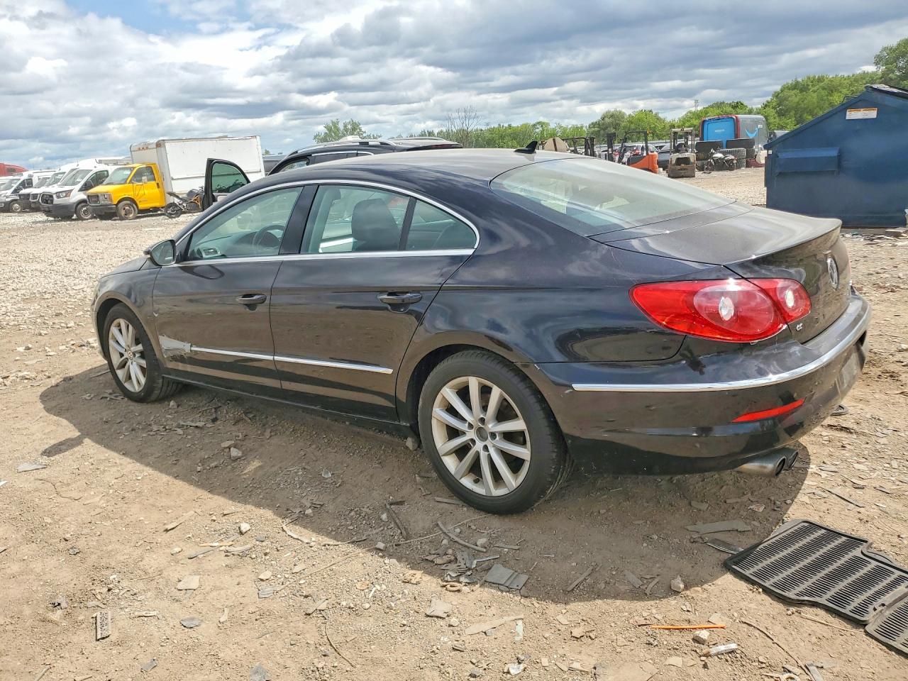 2011 Volkswagen Cc Sport Black vin: WVWMP7AN8BE734245