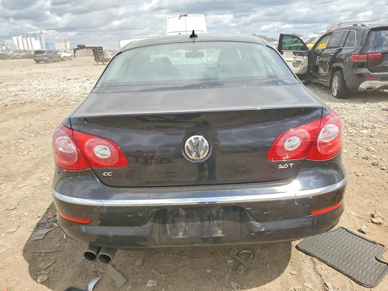 2011 Volkswagen Cc Sport Black vin: WVWMP7AN8BE734245