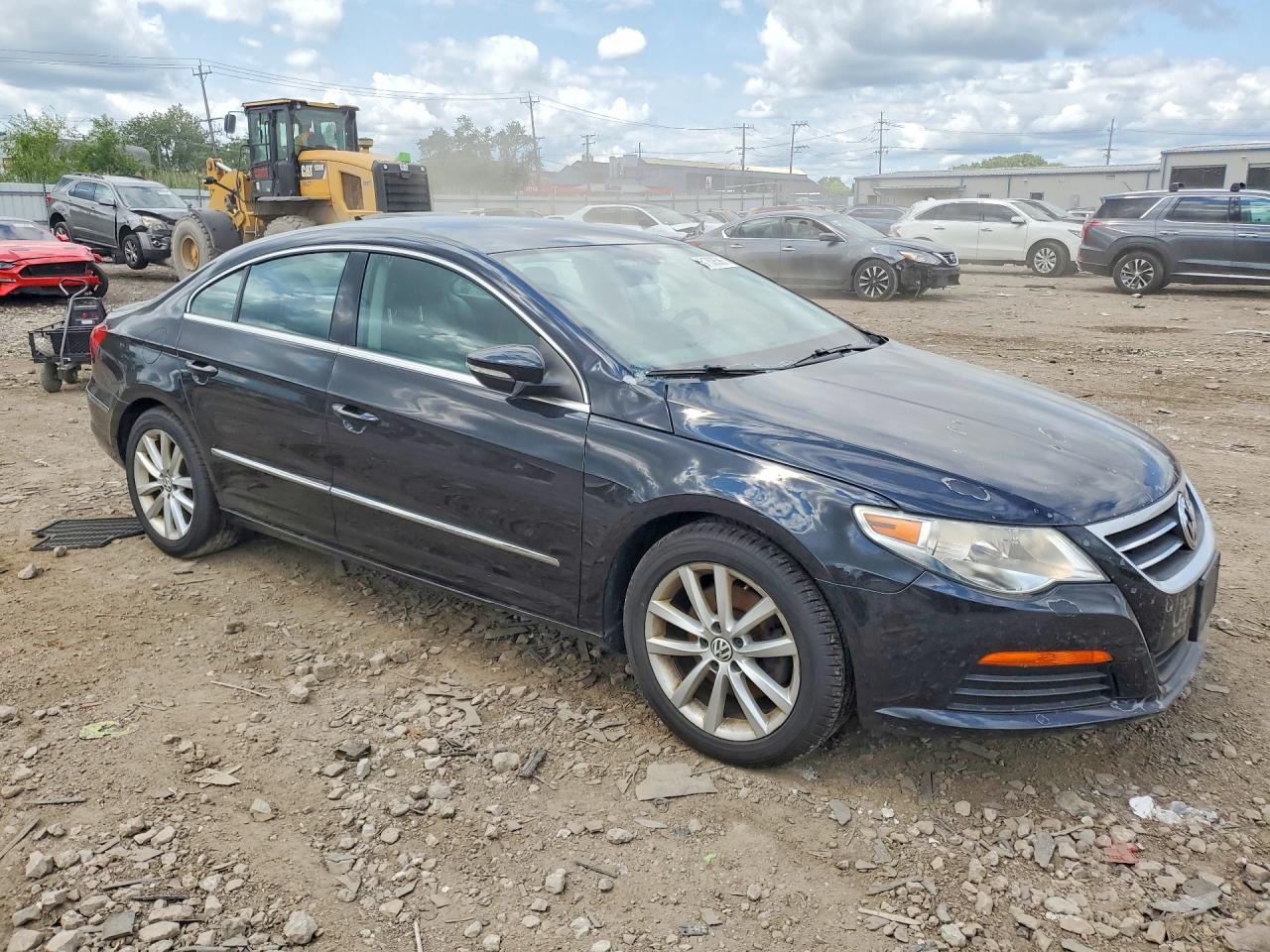 2011 Volkswagen Cc Sport Black vin: WVWMP7AN8BE734245