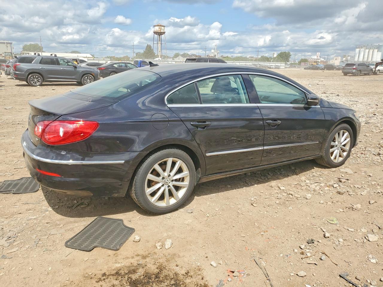 2011 Volkswagen Cc Sport Black vin: WVWMP7AN8BE734245