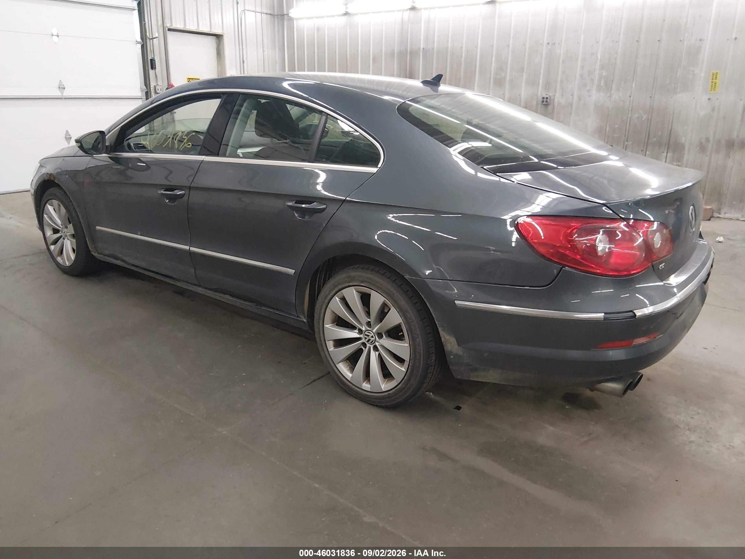 2012 Volkswagen Cc Sport Gray vin: WVWMP7AN8CE514900