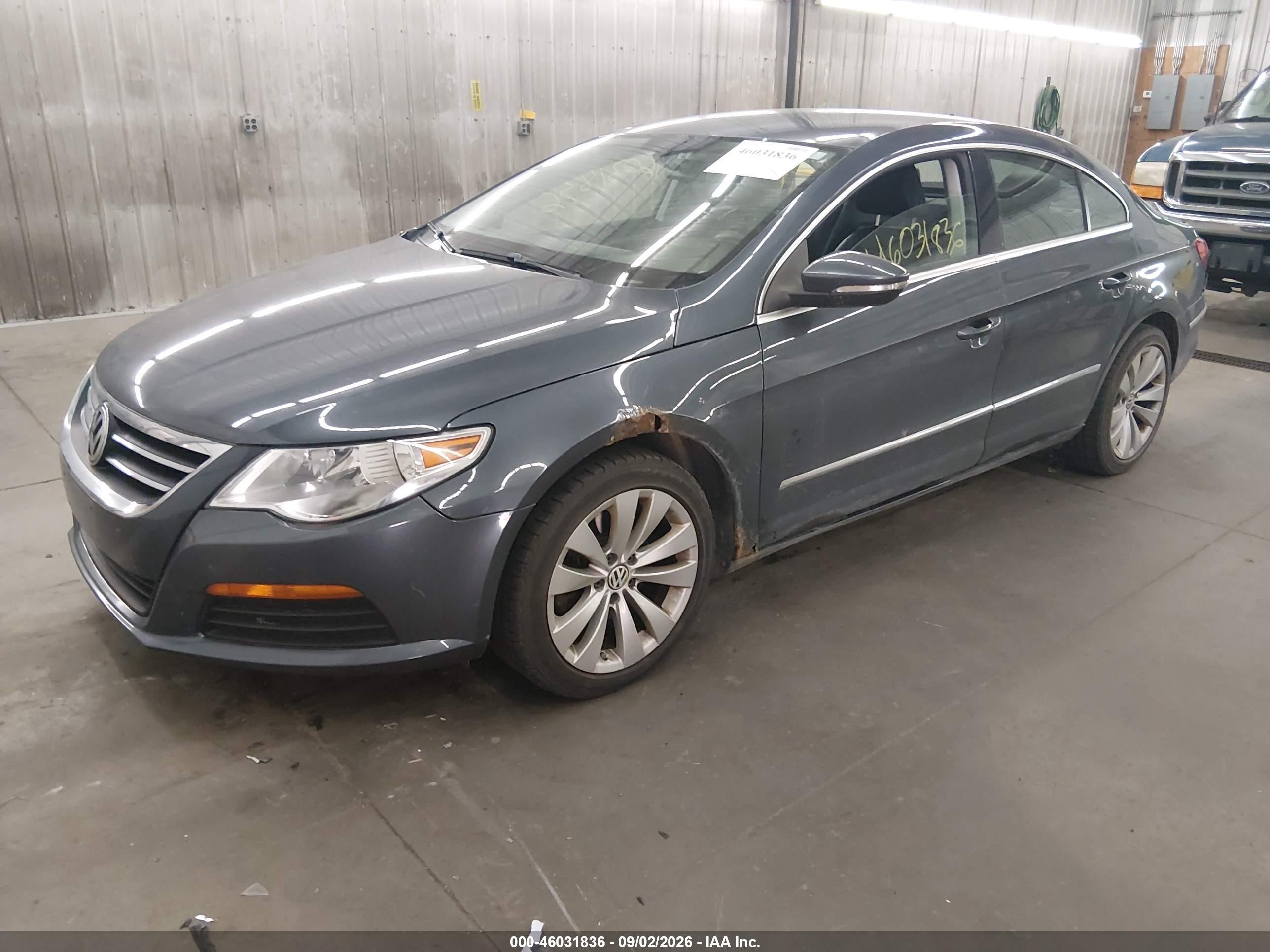 2012 Volkswagen Cc Sport Gray vin: WVWMP7AN8CE514900
