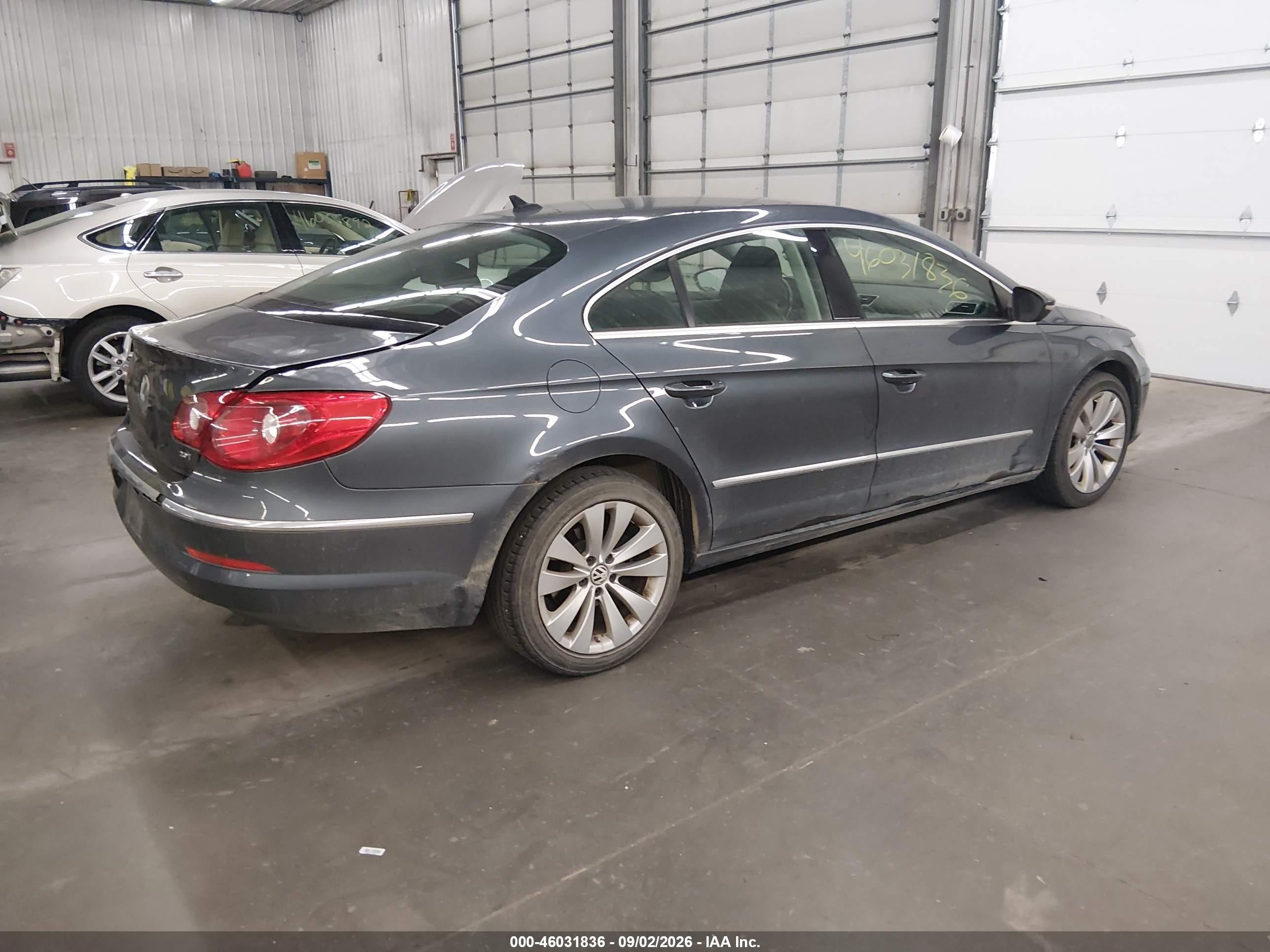 2012 Volkswagen Cc Sport Gray vin: WVWMP7AN8CE514900