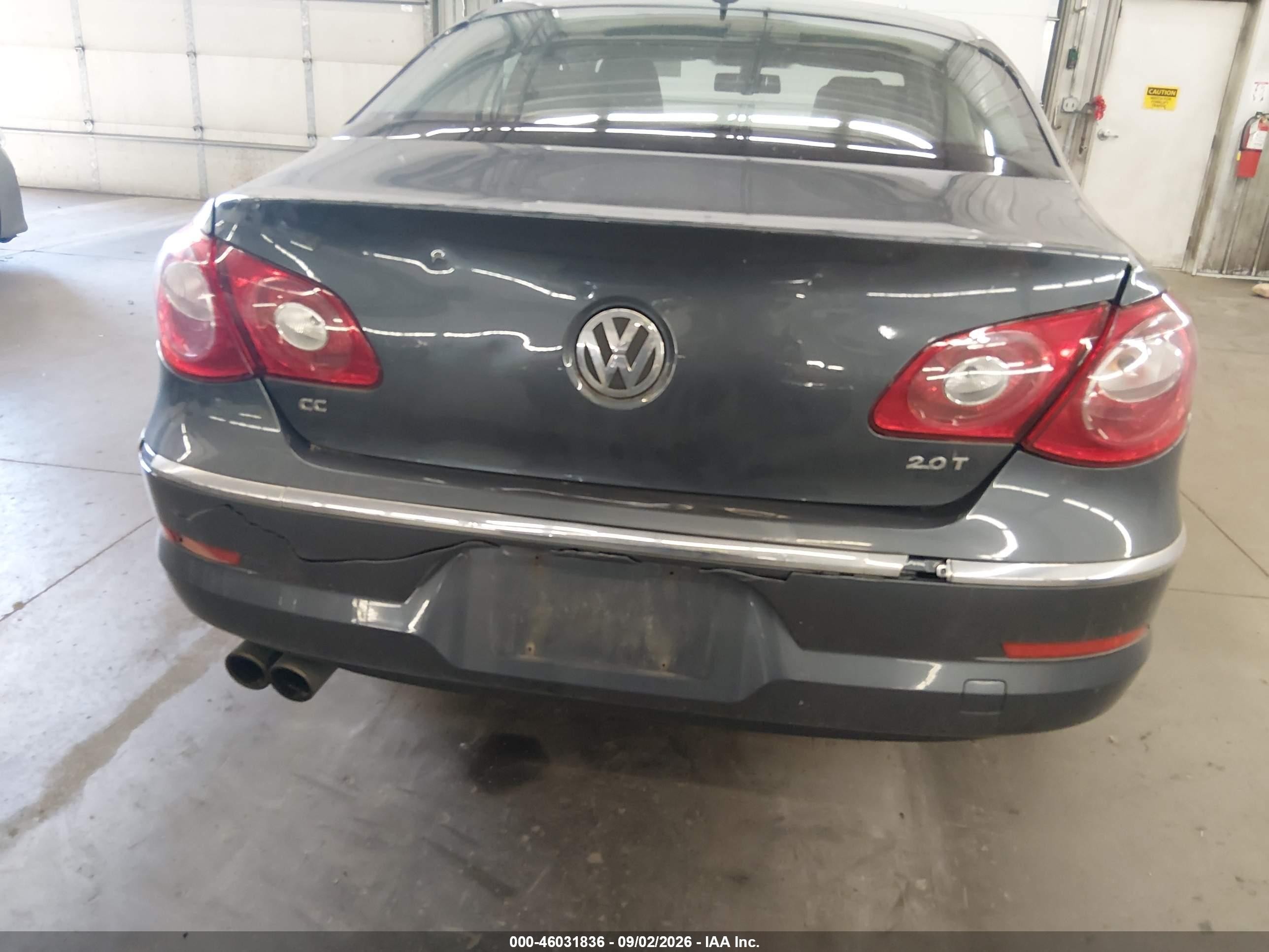2012 Volkswagen Cc Sport Gray vin: WVWMP7AN8CE514900