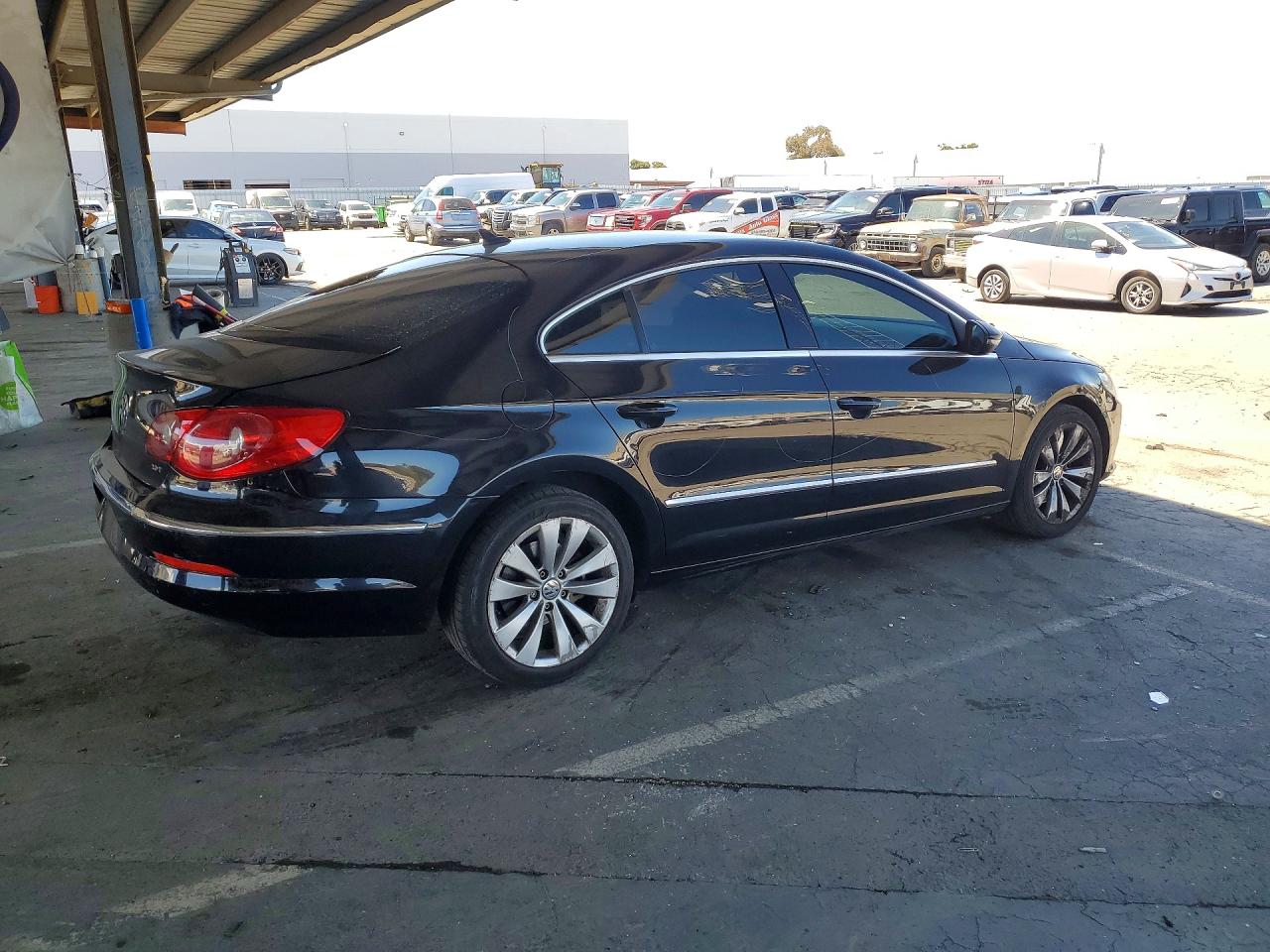 2010 Volkswagen Cc Sport Black vin: WVWMP7ANXAE540752