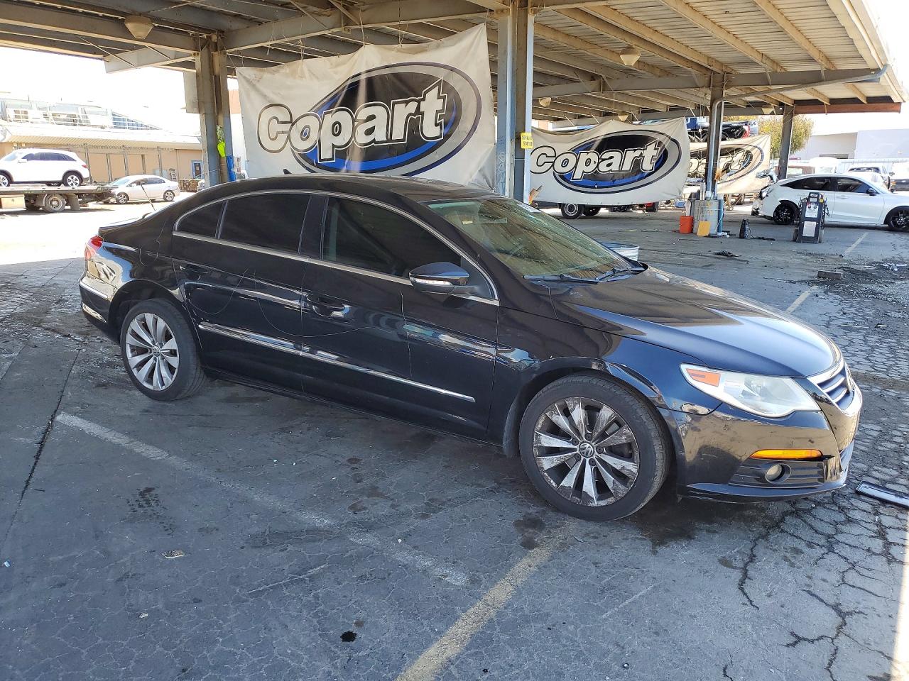 2010 Volkswagen Cc Sport Black vin: WVWMP7ANXAE540752