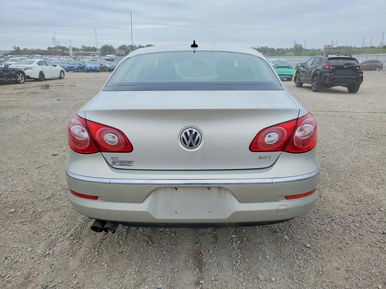 2011 Volkswagen Cc Sport Silver vin: WVWMP7ANXBE705619