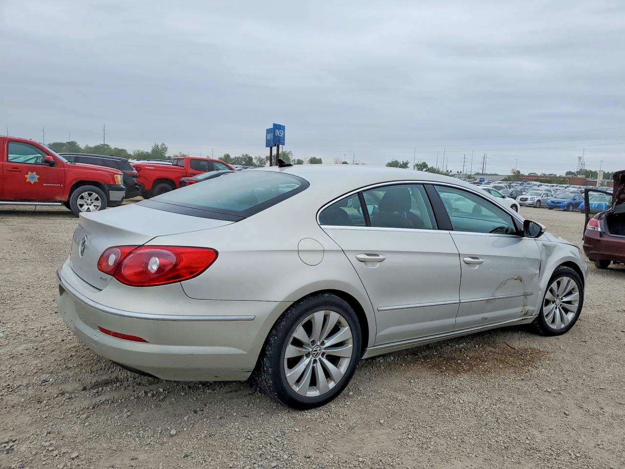 2011 Volkswagen Cc Sport Silver vin: WVWMP7ANXBE705619