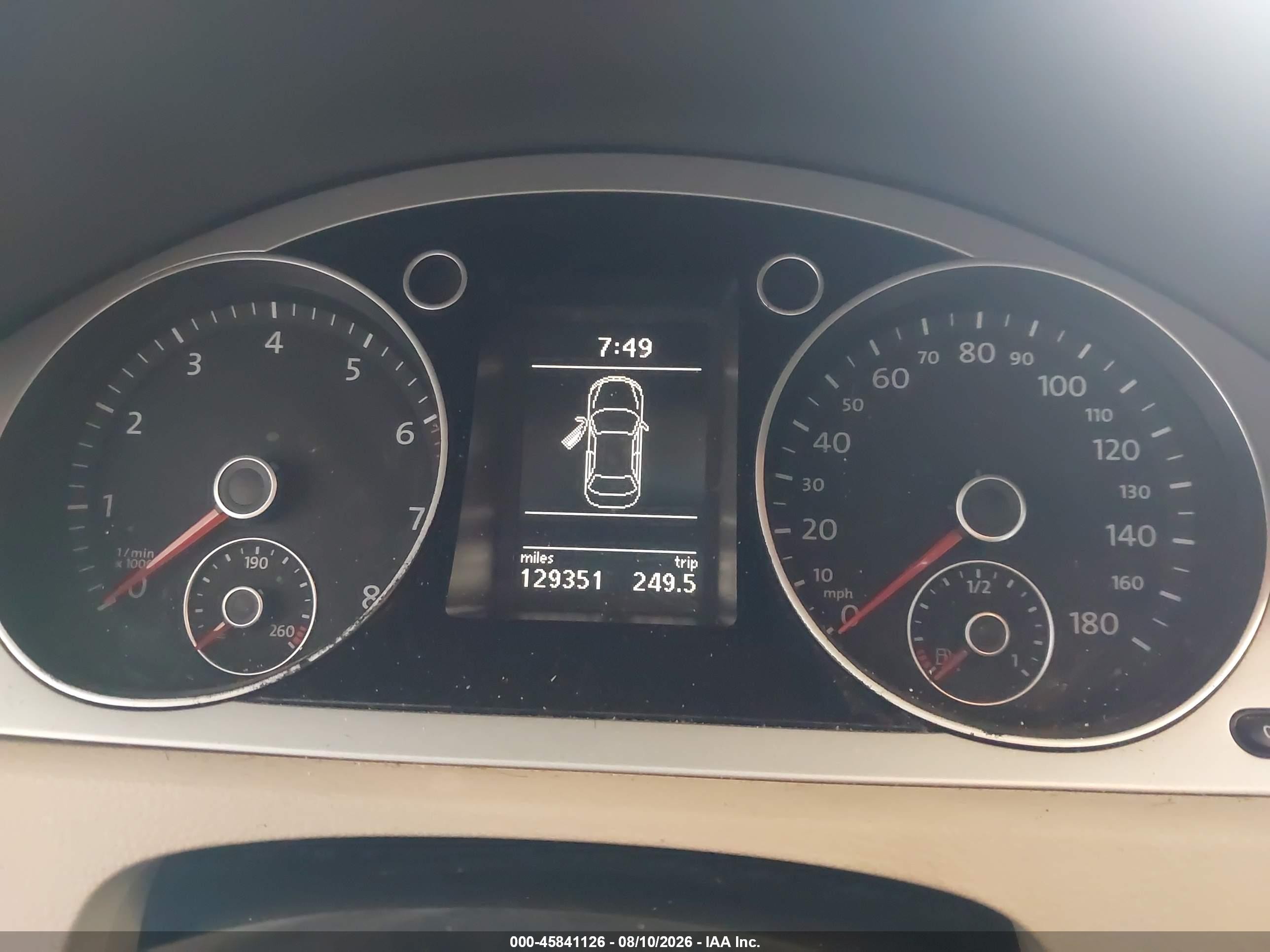 2011 Volkswagen Cc Sport Белый vin: WVWMP7ANXBE705622
