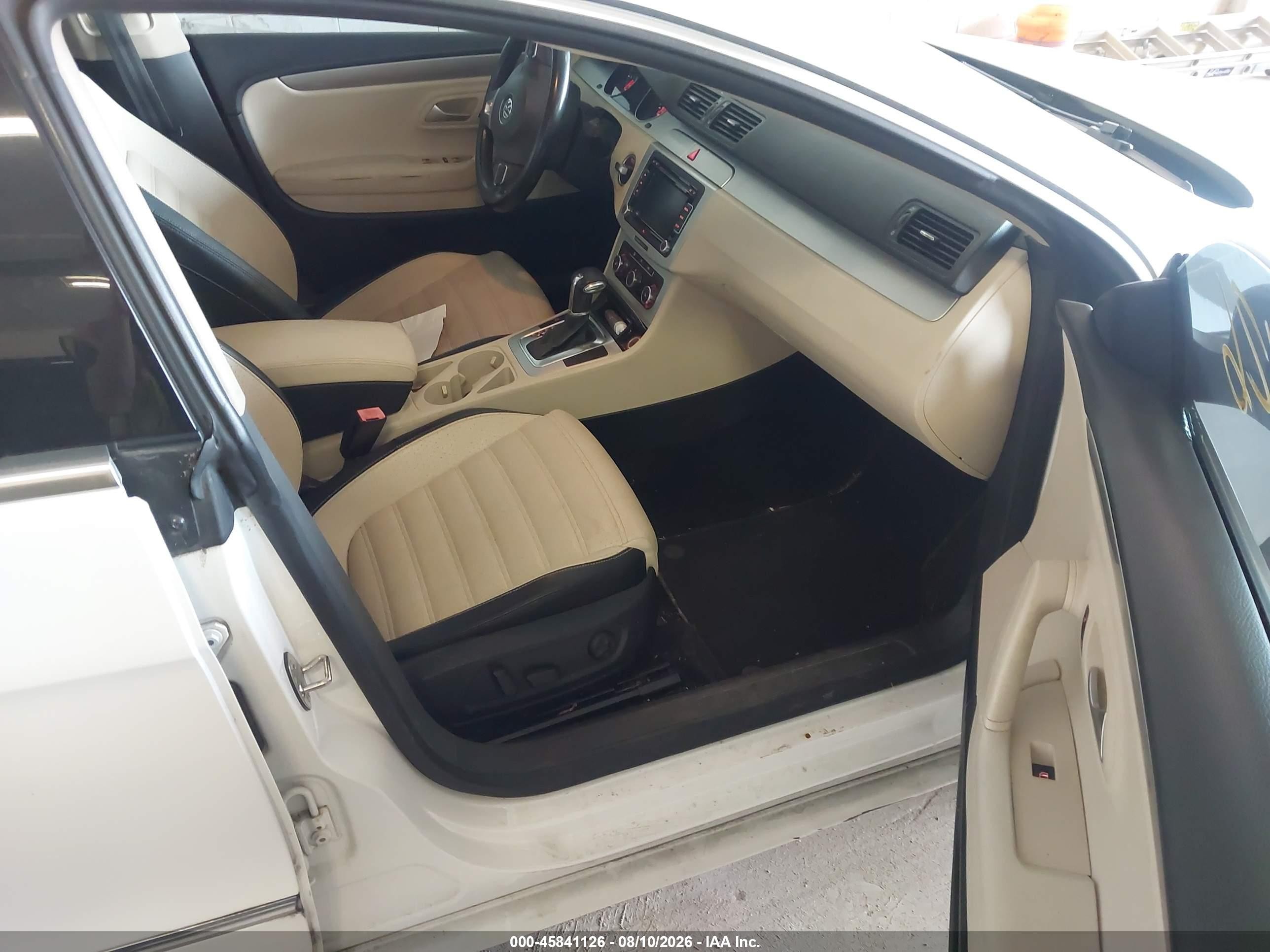 2011 Volkswagen Cc Sport Белый vin: WVWMP7ANXBE705622