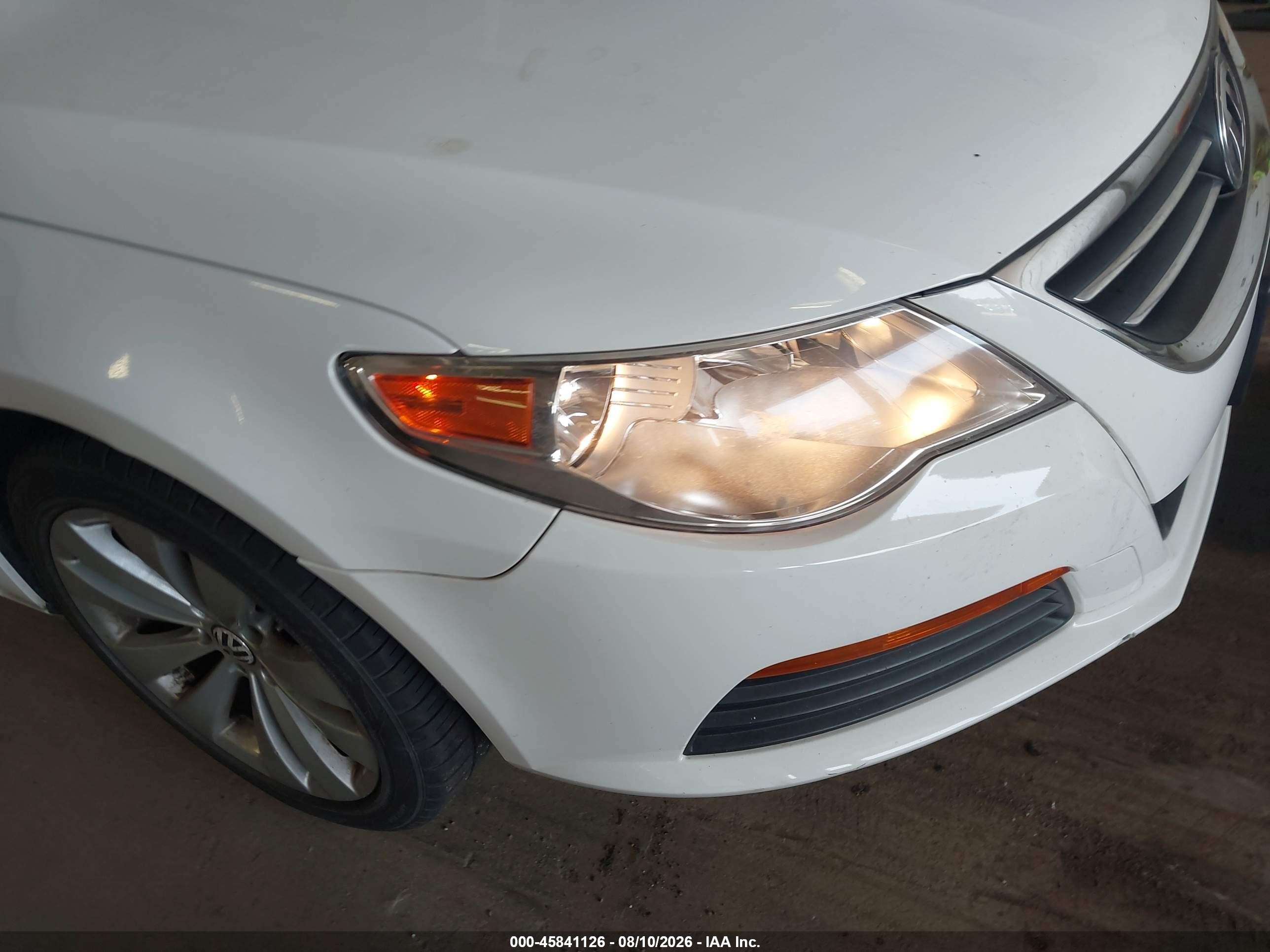 2011 Volkswagen Cc Sport Белый vin: WVWMP7ANXBE705622
