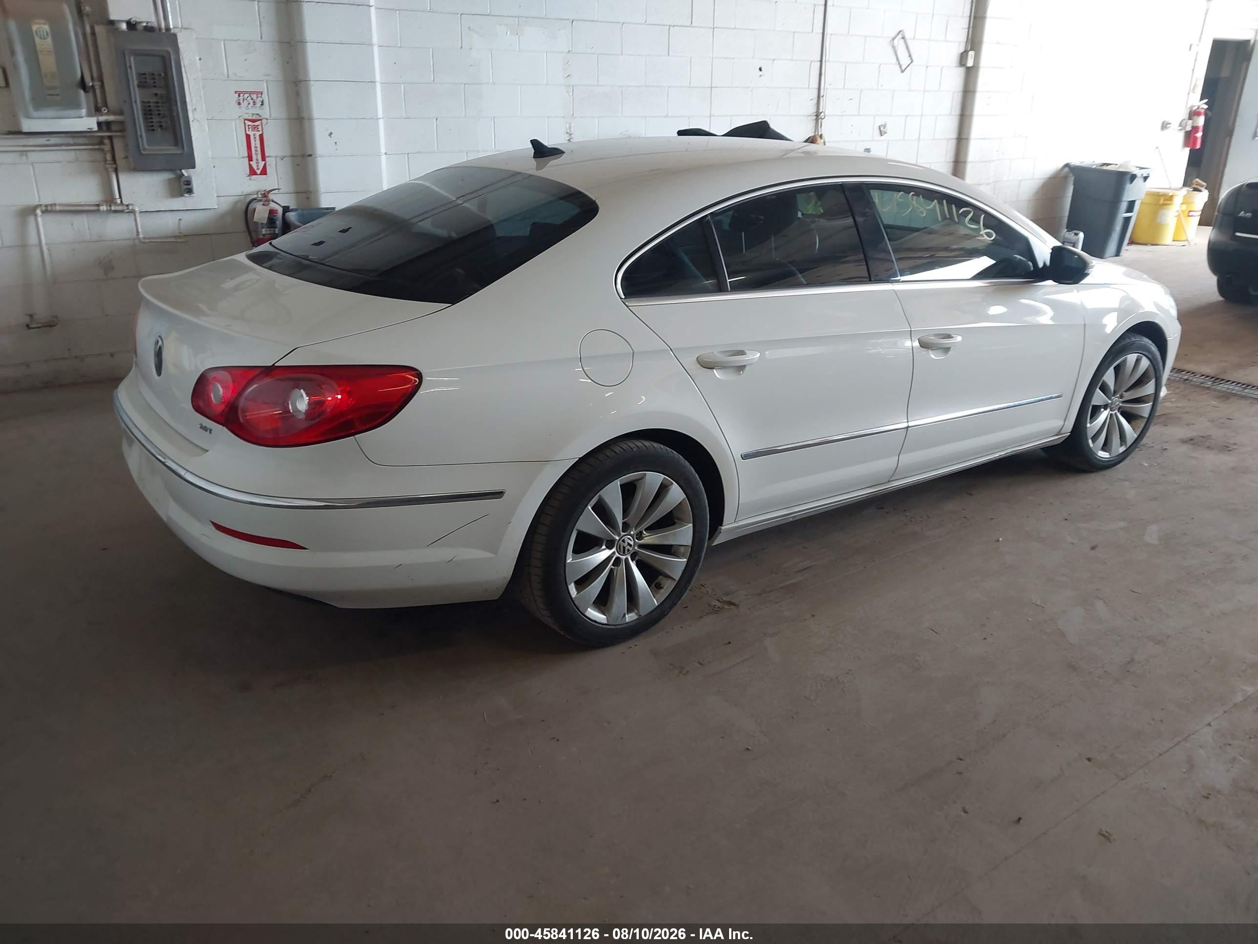 2011 Volkswagen Cc Sport Белый vin: WVWMP7ANXBE705622