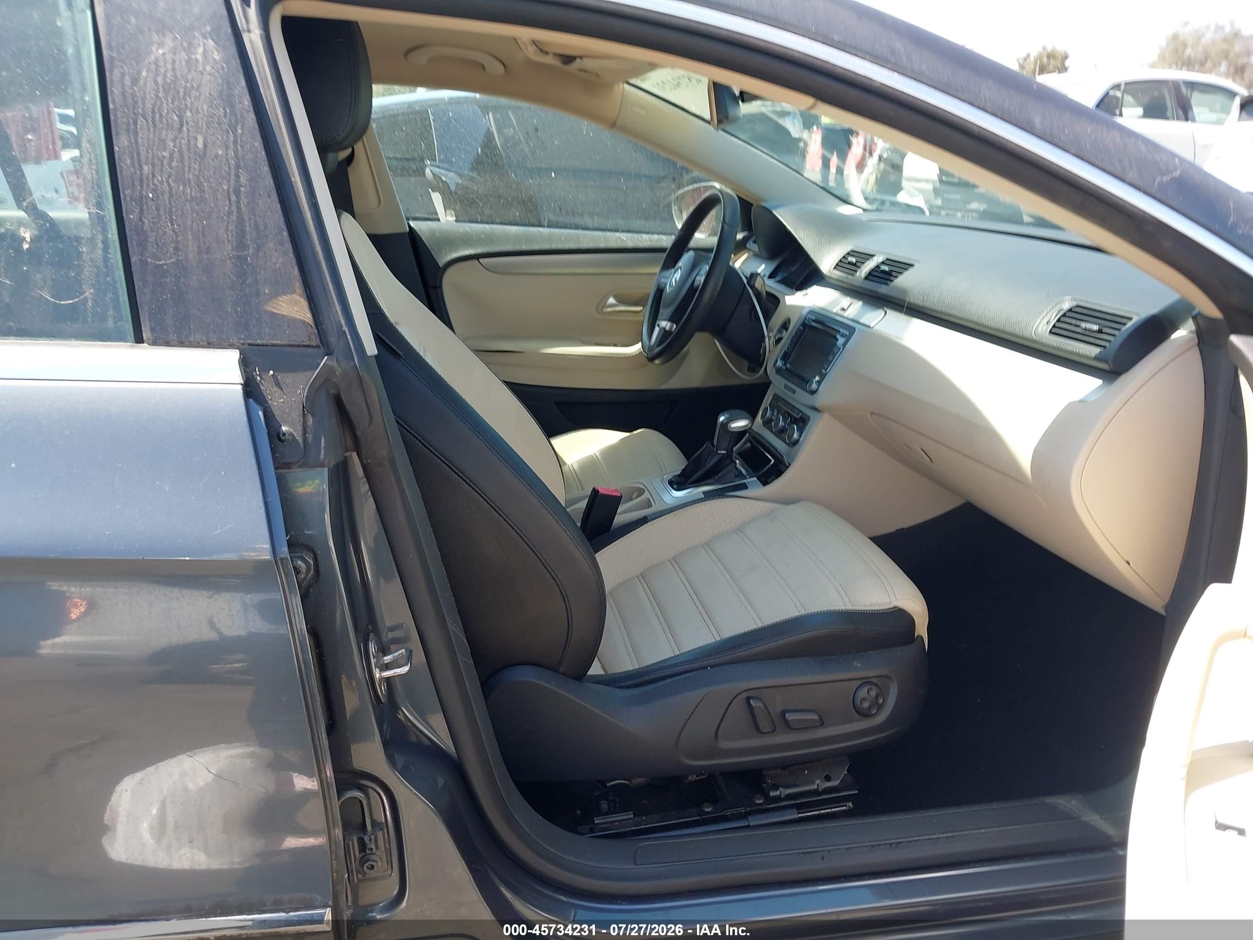 2011 Volkswagen Cc Sport Light Blue vin: WVWMP7ANXBE706561