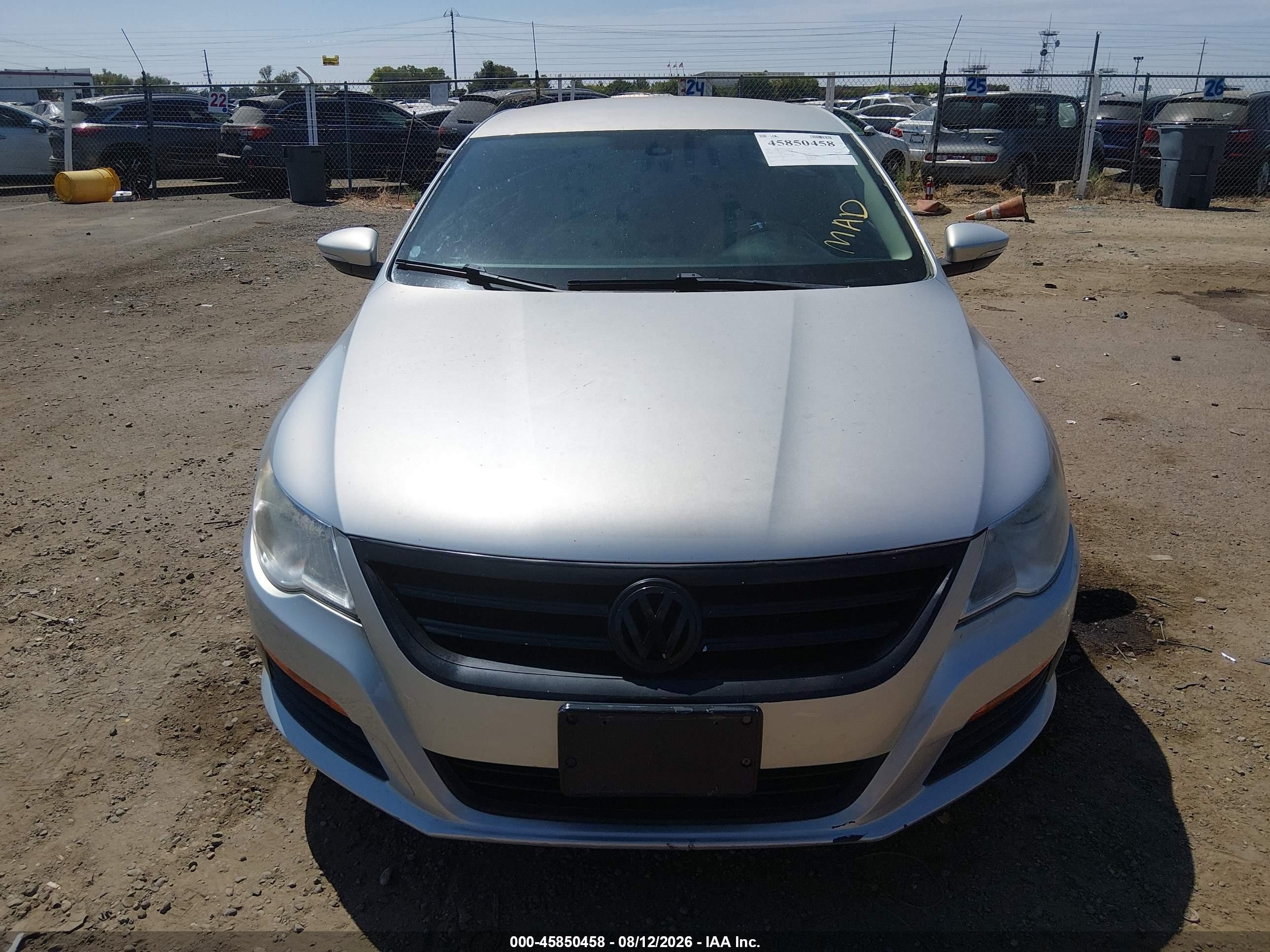 2011 Volkswagen Cc Sport Silver vin: WVWMP7ANXBE732156