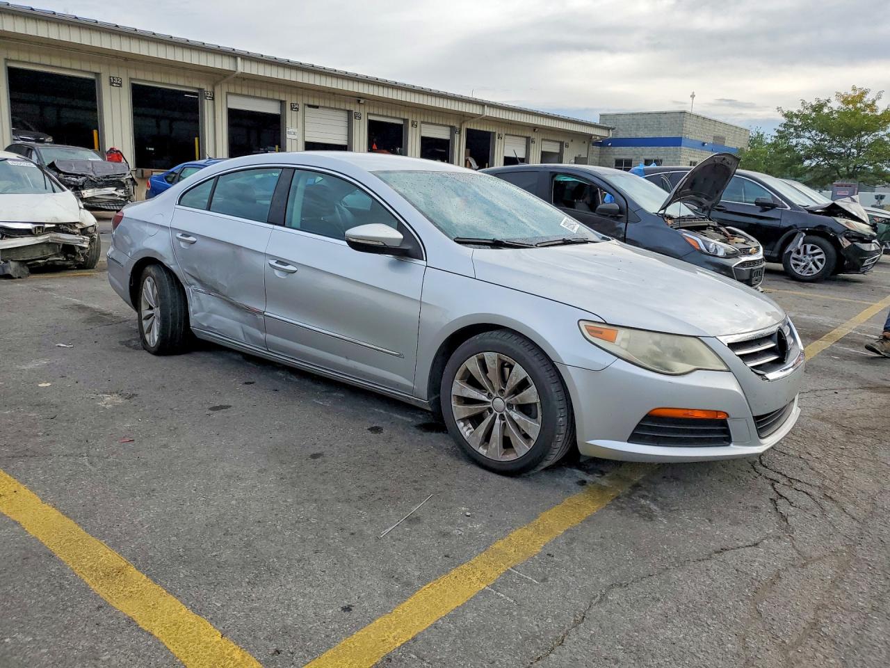 2012 Volkswagen Cc Sport Silver vin: WVWMP7ANXCE505888