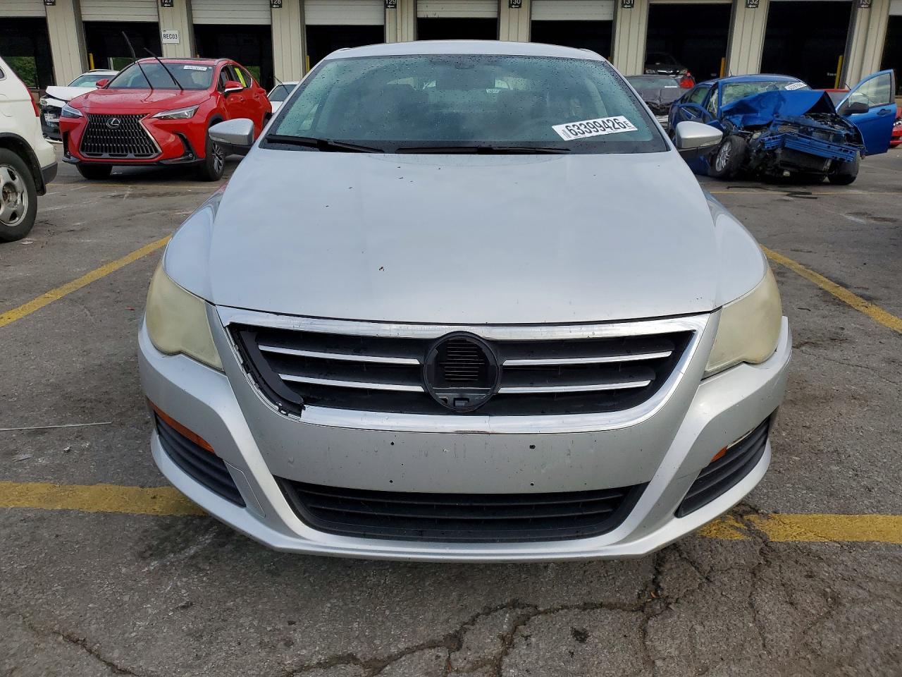 2012 Volkswagen Cc Sport Silver vin: WVWMP7ANXCE505888