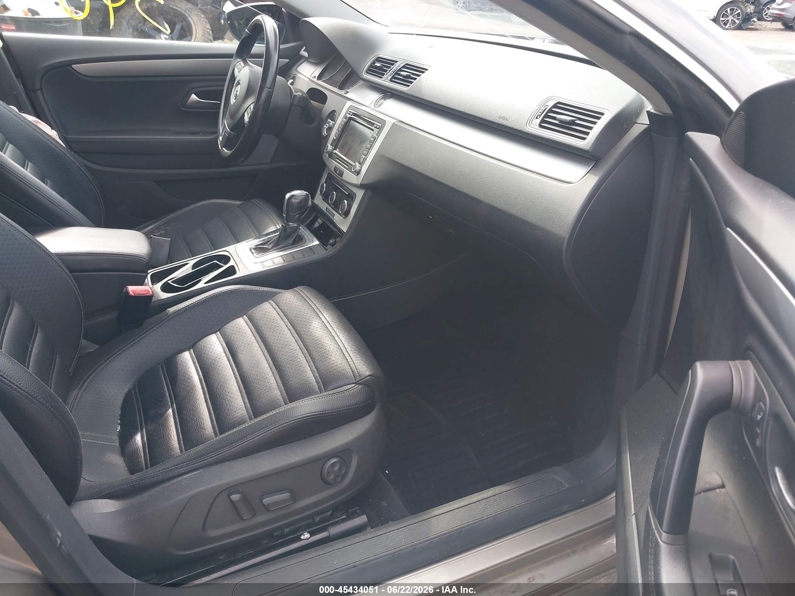 2012 Volkswagen Cc Sport Gray vin: WVWMP7ANXCE510833