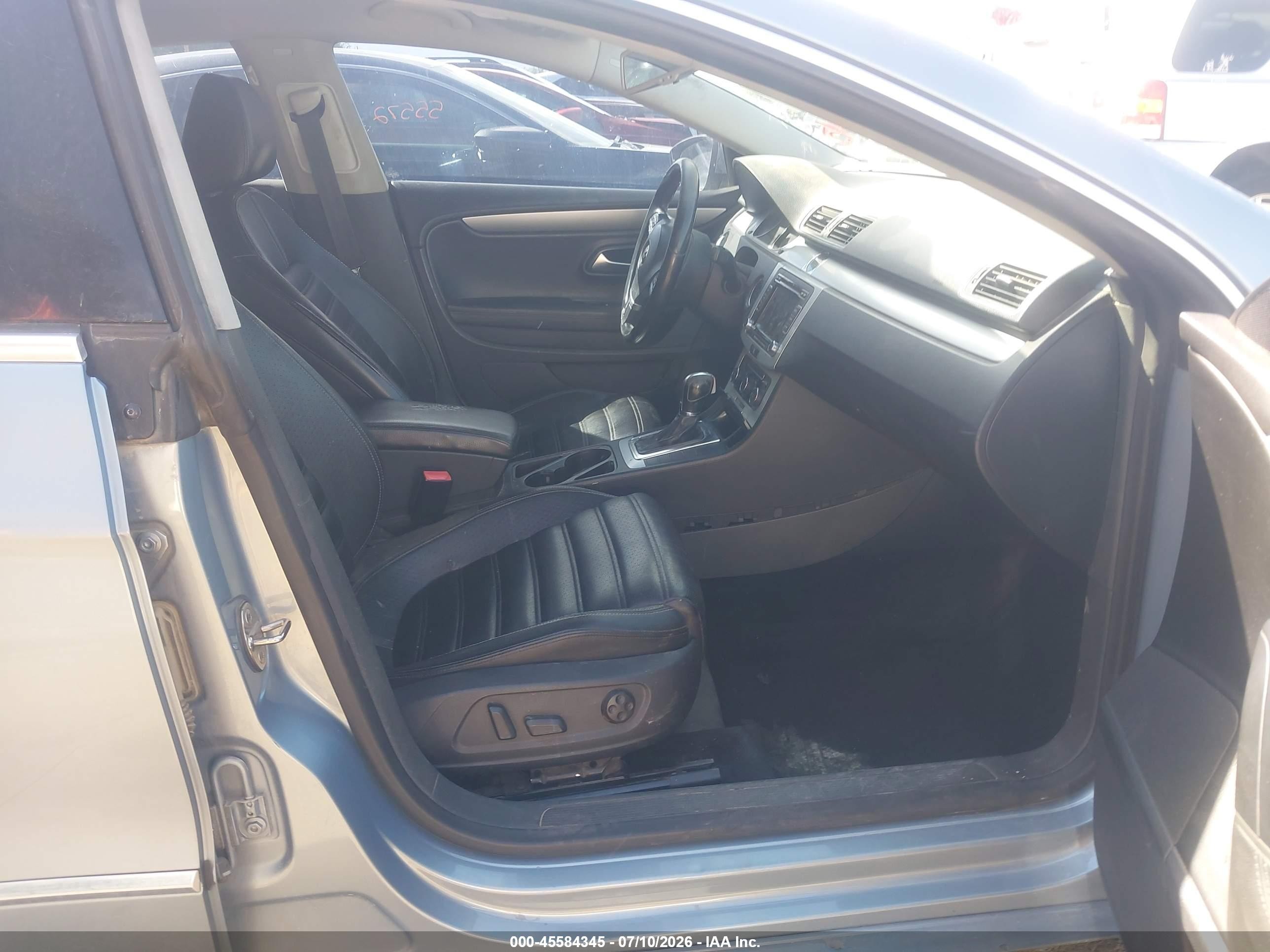 2012 Volkswagen Cc Sport/r-line Синий vin: WVWMP7ANXCE537577