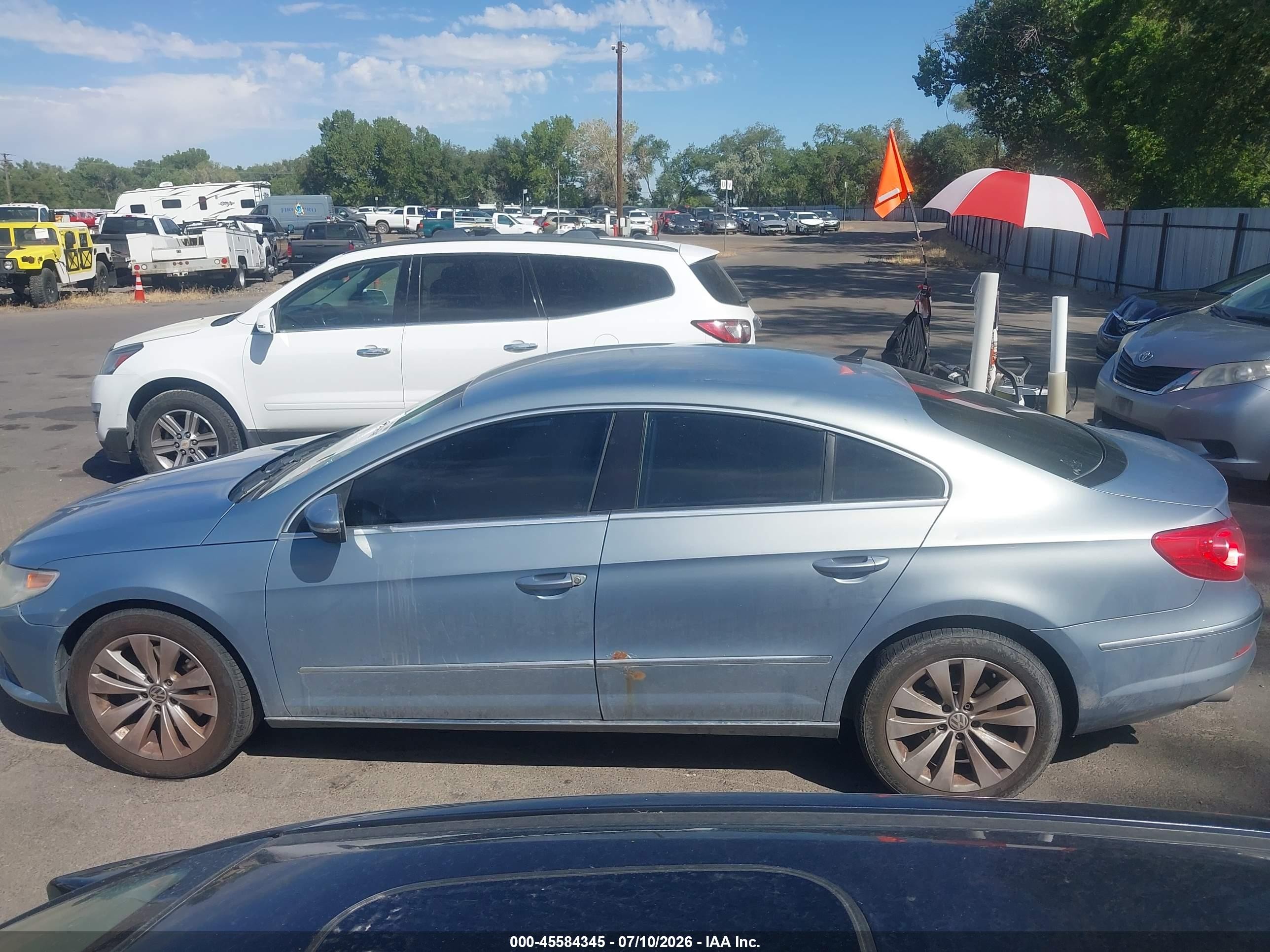 2012 Volkswagen Cc Sport/r-line Синий vin: WVWMP7ANXCE537577