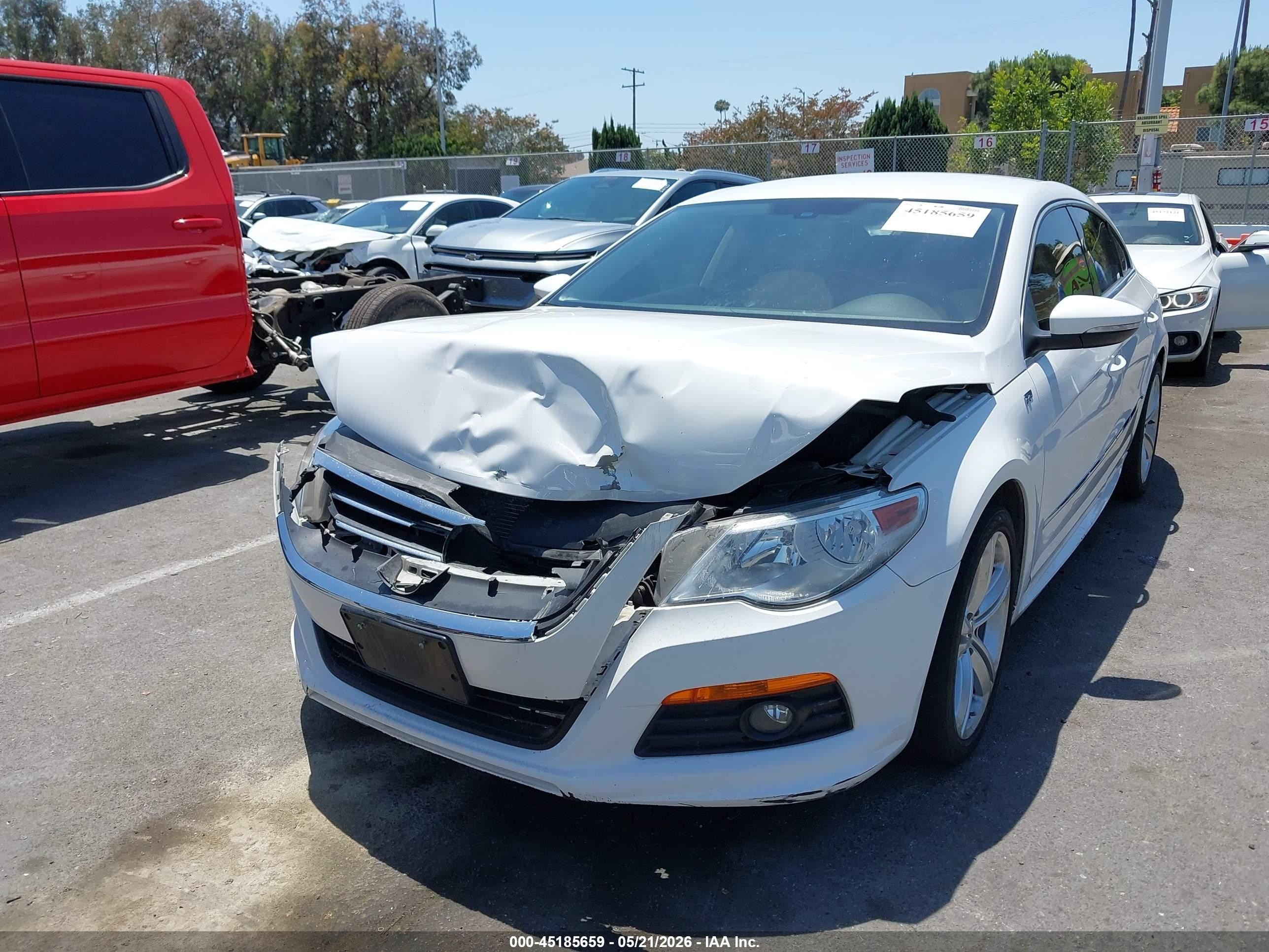 2012 Volkswagen Cc R-line Белый vin: WVWMP7ANXCE541340